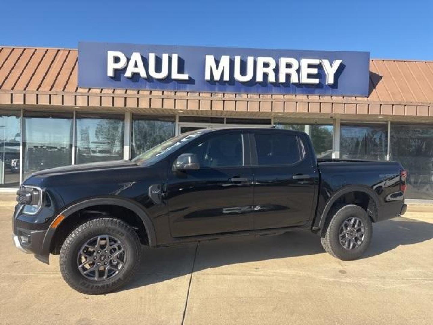 2025 Shadow Black /Ebony Interior Trim Ford Ranger XLT (1FTER4GH9SL) with an EcoBoost 2.3L I4 GTDi DOHC Turbocharged VCT engine, Automatic transmission, located at 1105 E Mulberry, Kaufman, TX, 75142, (972) 962-2151, 32.589550, -96.300926 - Photo#0