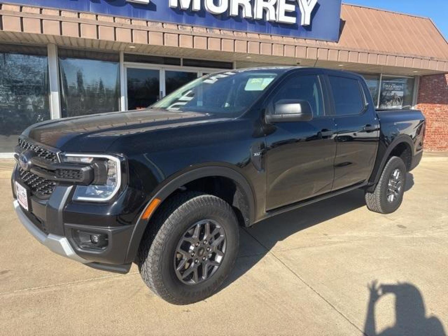 2025 Shadow Black /Ebony Interior Trim Ford Ranger XLT (1FTER4GH9SL) with an EcoBoost 2.3L I4 GTDi DOHC Turbocharged VCT engine, Automatic transmission, located at 1105 E Mulberry, Kaufman, TX, 75142, (972) 962-2151, 32.589550, -96.300926 - Photo#2