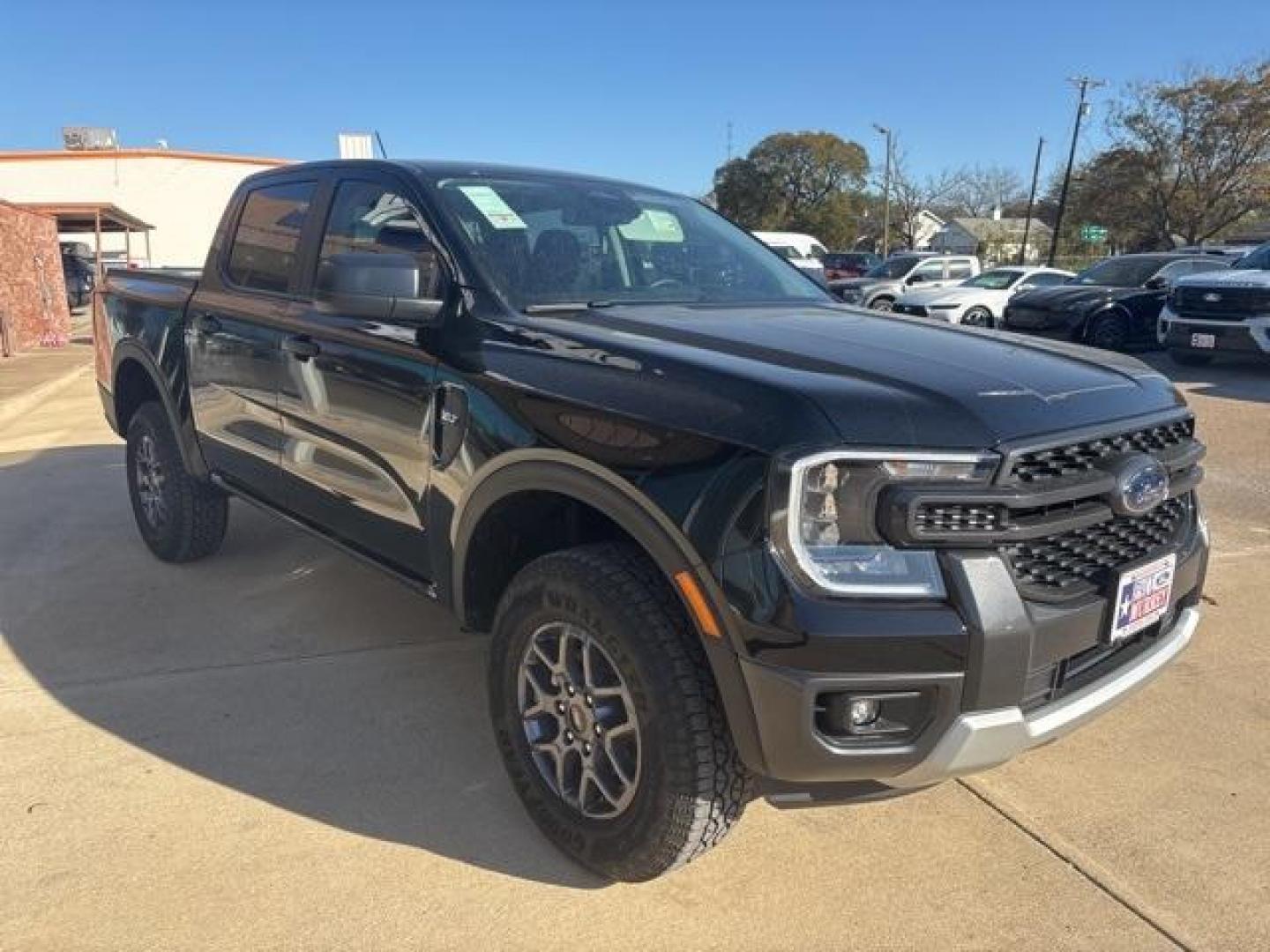 2025 Shadow Black /Ebony Interior Trim Ford Ranger XLT (1FTER4GH9SL) with an EcoBoost 2.3L I4 GTDi DOHC Turbocharged VCT engine, Automatic transmission, located at 1105 E Mulberry, Kaufman, TX, 75142, (972) 962-2151, 32.589550, -96.300926 - Photo#6