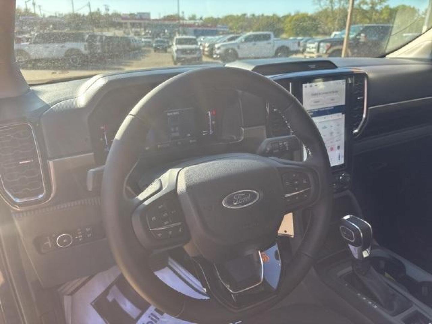 2025 Shadow Black /Ebony Interior Trim Ford Ranger XLT (1FTER4GH9SL) with an EcoBoost 2.3L I4 GTDi DOHC Turbocharged VCT engine, Automatic transmission, located at 1105 E Mulberry, Kaufman, TX, 75142, (972) 962-2151, 32.589550, -96.300926 - Photo#11