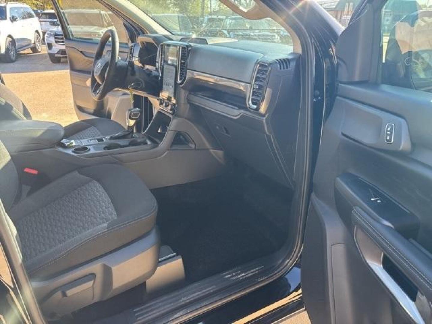 2025 Shadow Black /Ebony Interior Trim Ford Ranger XLT (1FTER4GH9SL) with an EcoBoost 2.3L I4 GTDi DOHC Turbocharged VCT engine, Automatic transmission, located at 1105 E Mulberry, Kaufman, TX, 75142, (972) 962-2151, 32.589550, -96.300926 - Photo#13