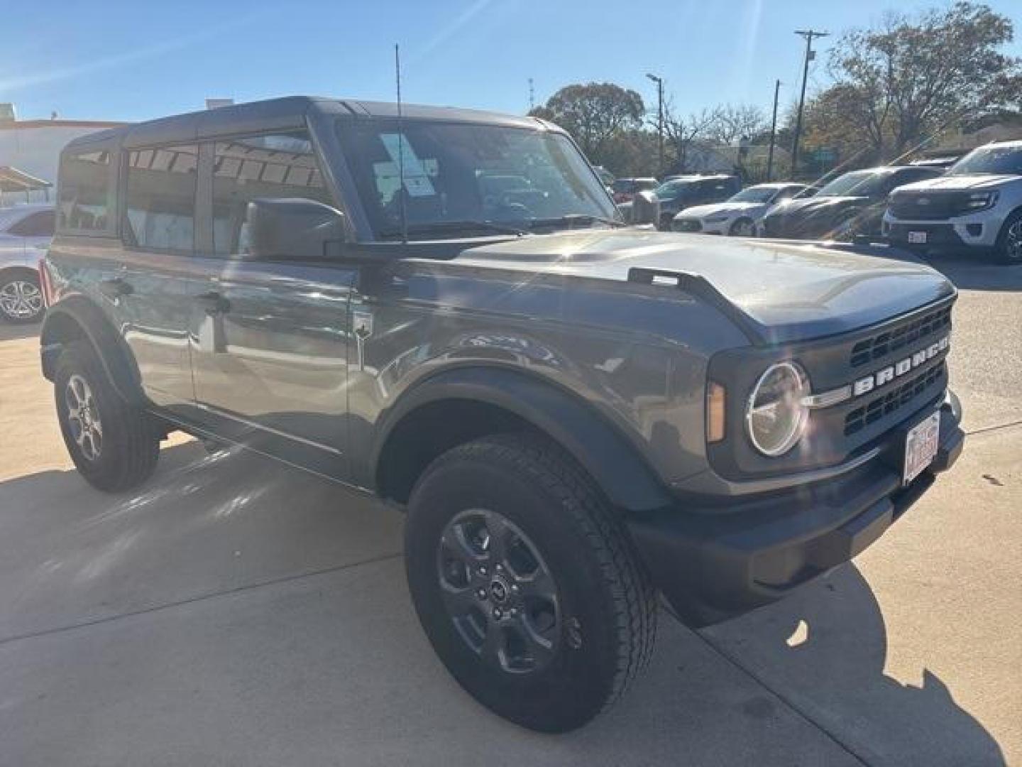 2025 Carbonized Gray Metallic /Black Onyx Interior Ford Bronco Big Bend (1FMDE7BH2SL) with an 2.3L EcoBoost I-4 engine, Automatic transmission, located at 1105 E Mulberry, Kaufman, TX, 75142, (972) 962-2151, 32.589550, -96.300926 - $4,125 off MSRP!<br><br><br>Carbonized Gray Metallic 2025 Ford Bronco 4D Sport Utility Big Bend 4WD 10-Speed Automatic 2.3L EcoBoost I-4 18/22 City/Highway MPG Price includes: $1000 - Final Days Mega Bonus Cash. Exp. 01/02/2026 $2000 - Retail Bonus Cash. Exp. 01/05/2026 - Photo#6