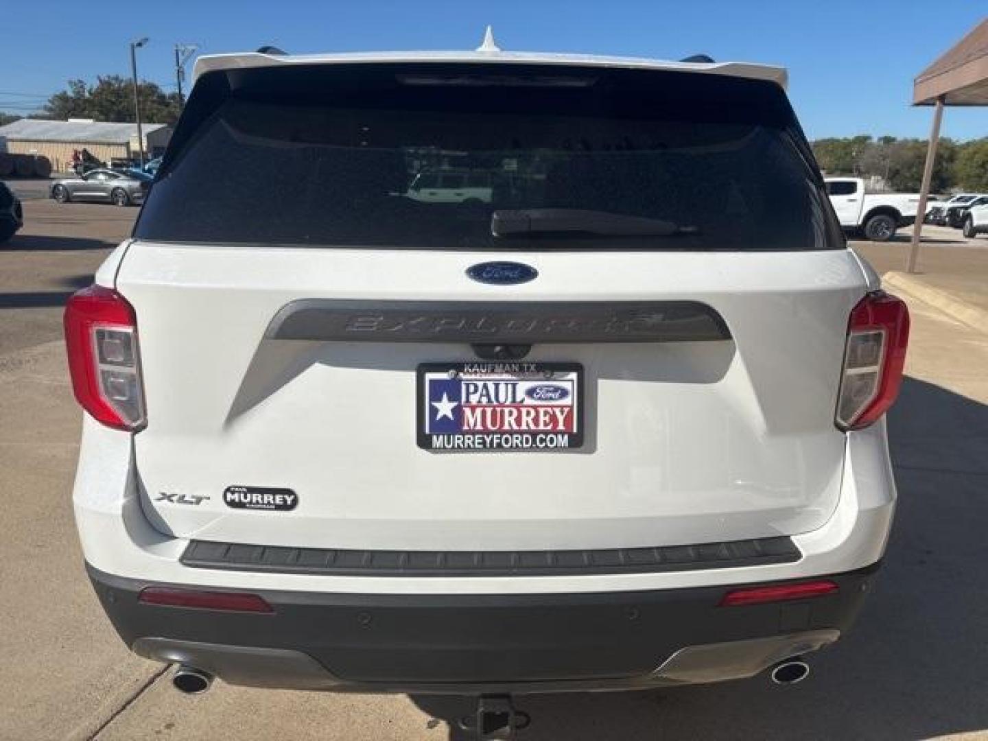2023 Star White Metallic Tri-Coat /Light Slate Ford Explorer XLT (1FMSK7DH5PG) with an 2.3L EcoBoost I-4 engine, Automatic transmission, located at 1105 E Mulberry, Kaufman, TX, 75142, (972) 962-2151, 32.589550, -96.300926 - Star White Metallic Tri-Coat 2023 Ford Explorer 4D Sport Utility XLT RWD 10-Speed Automatic 2.3L EcoBoost I-4<br><br><br>Odometer is 4546 miles below market average! 21/28 City/Highway MPG<br><br><br>Please call Paul Murrey Ford Inc. In Kaufman Texas A Family Dealership Since 1952 Serving the Dallas - Photo#4