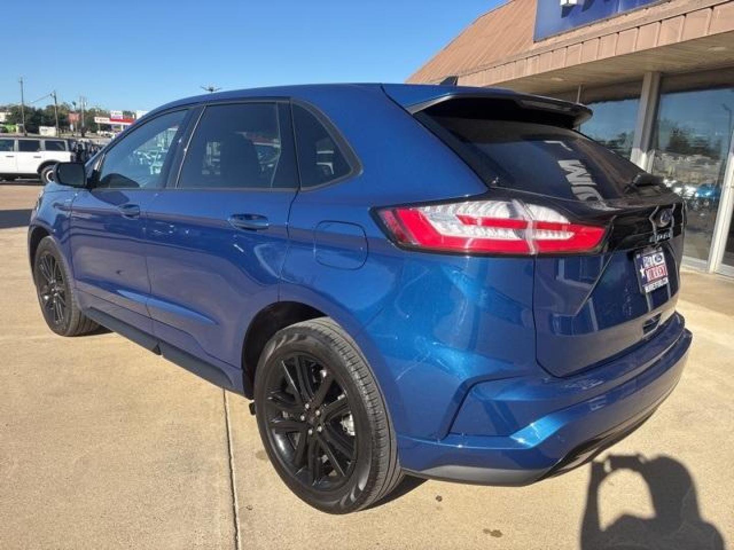 2024 Blue Metallic /Ebony Ford Edge ST Line (2FMPK4J93RB) with an EcoBoost 2.0L I4 GTDi DOHC Turbocharged VCT engine, Automatic transmission, located at 1105 E Mulberry, Kaufman, TX, 75142, (972) 962-2151, 32.589550, -96.300926 - Blue Metallic 2024 Ford Edge 4D Sport Utility ST Line AWD 8-Speed Automatic EcoBoost 2.0L I4 GTDi DOHC Turbocharged VCT AWD.<br><br><br>21/28 City/Highway MPG<br><br><br>Please call Paul Murrey Ford Inc. In Kaufman Texas A Family Dealership Since 1952 Serving the Dallas Fort Worth and East Texas are - Photo#2