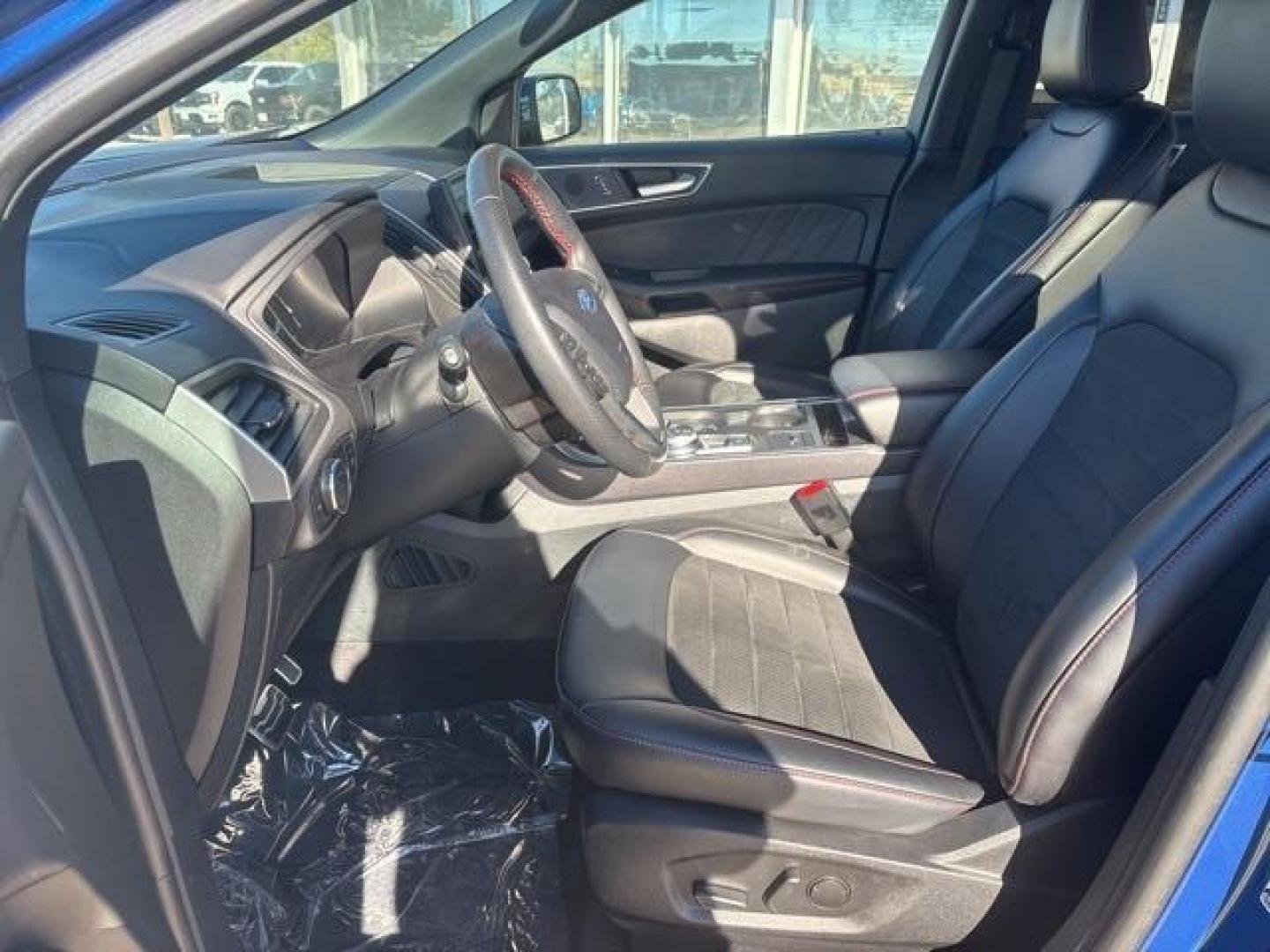 2024 Blue Metallic /Ebony Ford Edge ST Line (2FMPK4J93RB) with an EcoBoost 2.0L I4 GTDi DOHC Turbocharged VCT engine, Automatic transmission, located at 1105 E Mulberry, Kaufman, TX, 75142, (972) 962-2151, 32.589550, -96.300926 - Blue Metallic 2024 Ford Edge 4D Sport Utility ST Line AWD 8-Speed Automatic EcoBoost 2.0L I4 GTDi DOHC Turbocharged VCT AWD.<br><br><br>21/28 City/Highway MPG<br><br><br>Please call Paul Murrey Ford Inc. In Kaufman Texas A Family Dealership Since 1952 Serving the Dallas Fort Worth and East Texas are - Photo#9