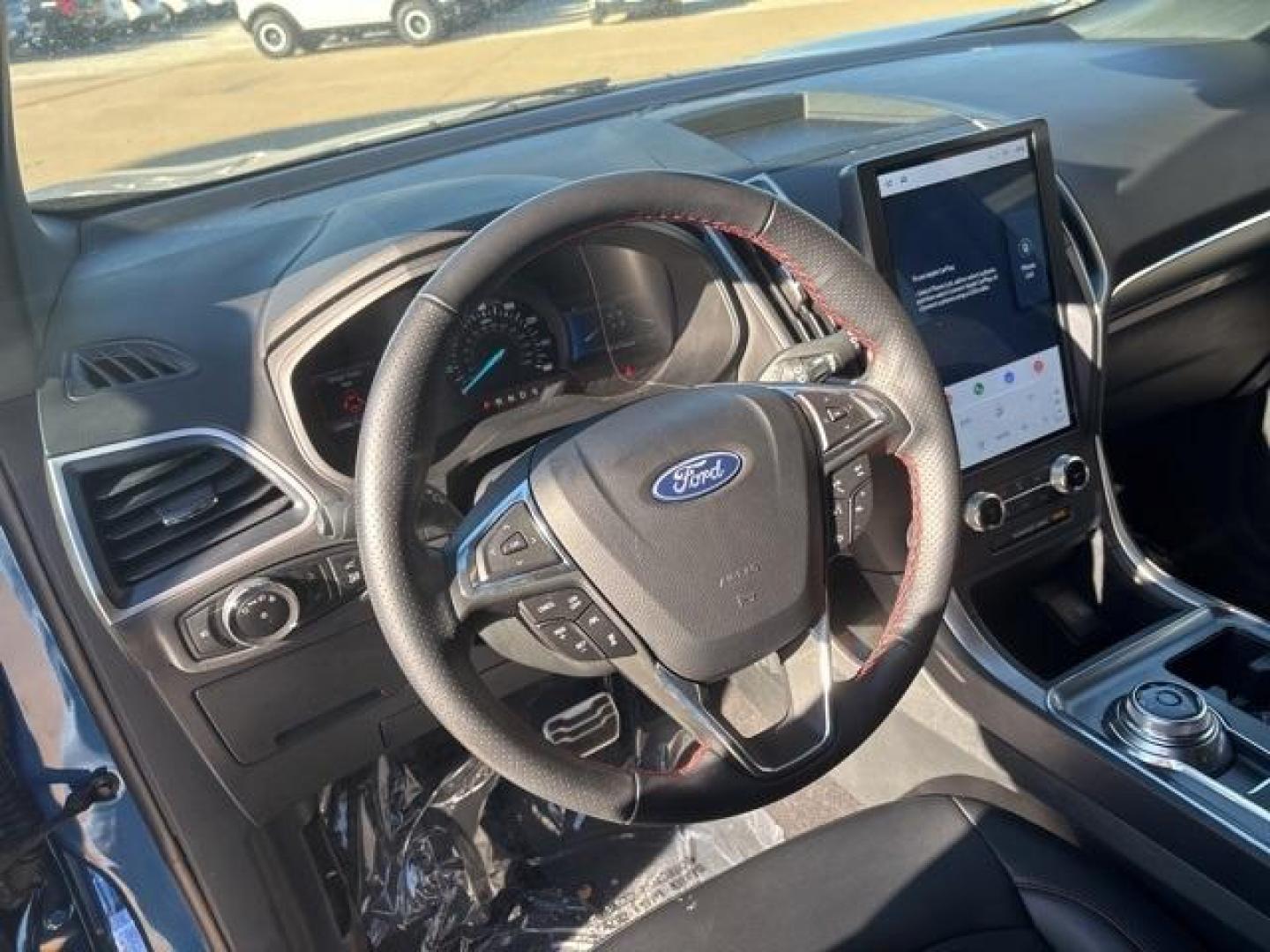2024 Blue Metallic /Ebony Ford Edge ST Line (2FMPK4J93RB) with an EcoBoost 2.0L I4 GTDi DOHC Turbocharged VCT engine, Automatic transmission, located at 1105 E Mulberry, Kaufman, TX, 75142, (972) 962-2151, 32.589550, -96.300926 - Blue Metallic 2024 Ford Edge 4D Sport Utility ST Line AWD 8-Speed Automatic EcoBoost 2.0L I4 GTDi DOHC Turbocharged VCT AWD.<br><br><br>21/28 City/Highway MPG<br><br><br>Please call Paul Murrey Ford Inc. In Kaufman Texas A Family Dealership Since 1952 Serving the Dallas Fort Worth and East Texas are - Photo#11