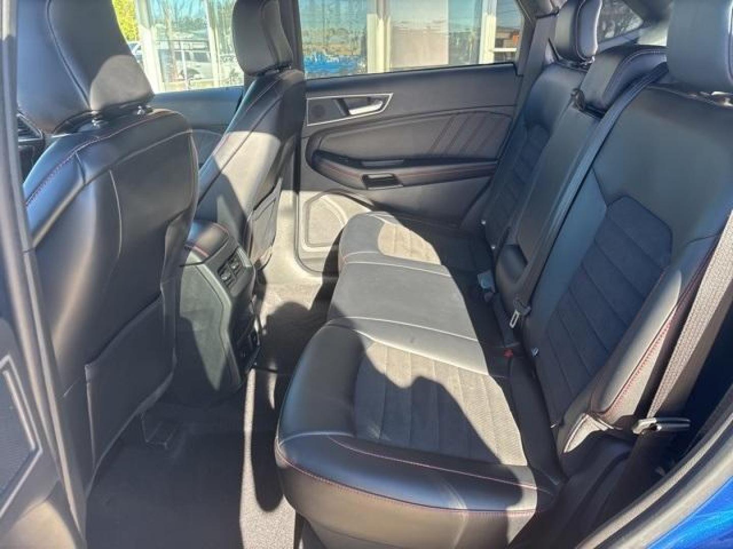 2024 Blue Metallic /Ebony Ford Edge ST Line (2FMPK4J93RB) with an EcoBoost 2.0L I4 GTDi DOHC Turbocharged VCT engine, Automatic transmission, located at 1105 E Mulberry, Kaufman, TX, 75142, (972) 962-2151, 32.589550, -96.300926 - Blue Metallic 2024 Ford Edge 4D Sport Utility ST Line AWD 8-Speed Automatic EcoBoost 2.0L I4 GTDi DOHC Turbocharged VCT AWD.<br><br><br>21/28 City/Highway MPG<br><br><br>Please call Paul Murrey Ford Inc. In Kaufman Texas A Family Dealership Since 1952 Serving the Dallas Fort Worth and East Texas are - Photo#13