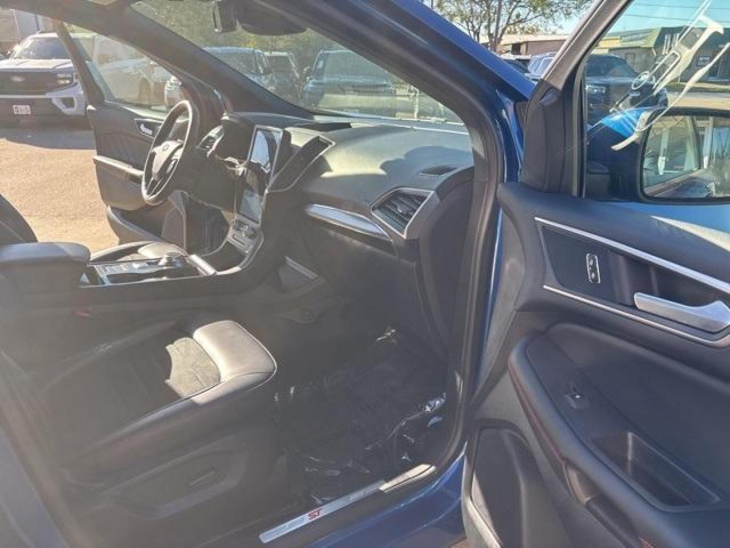 2024 Blue Metallic /Ebony Ford Edge ST Line (2FMPK4J93RB) with an EcoBoost 2.0L I4 GTDi DOHC Turbocharged VCT engine, Automatic transmission, located at 1105 E Mulberry, Kaufman, TX, 75142, (972) 962-2151, 32.589550, -96.300926 - Blue Metallic 2024 Ford Edge 4D Sport Utility ST Line AWD 8-Speed Automatic EcoBoost 2.0L I4 GTDi DOHC Turbocharged VCT AWD.<br><br><br>21/28 City/Highway MPG<br><br><br>Please call Paul Murrey Ford Inc. In Kaufman Texas A Family Dealership Since 1952 Serving the Dallas Fort Worth and East Texas are - Photo#16