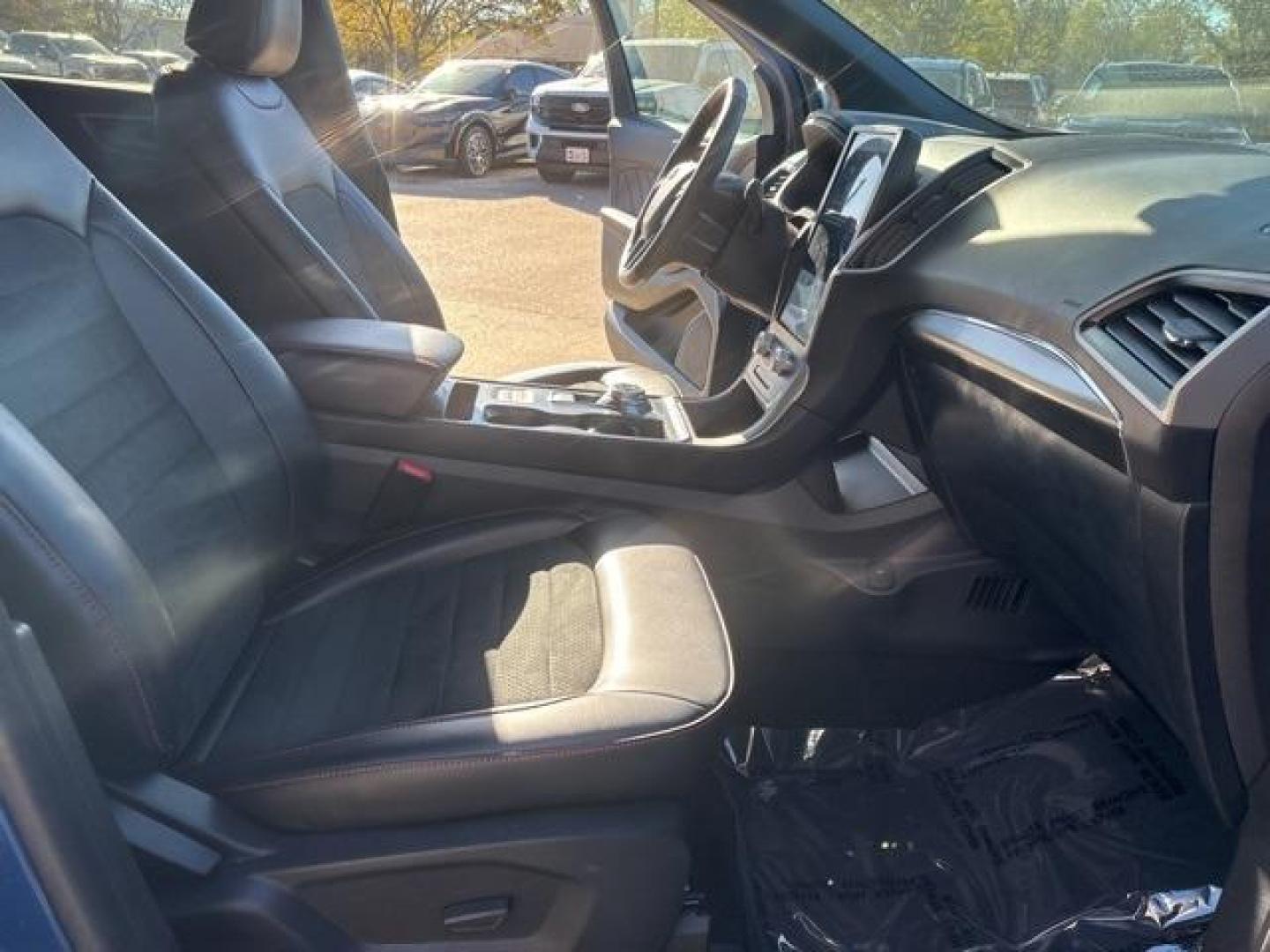 2024 Blue Metallic /Ebony Ford Edge ST Line (2FMPK4J93RB) with an EcoBoost 2.0L I4 GTDi DOHC Turbocharged VCT engine, Automatic transmission, located at 1105 E Mulberry, Kaufman, TX, 75142, (972) 962-2151, 32.589550, -96.300926 - Blue Metallic 2024 Ford Edge 4D Sport Utility ST Line AWD 8-Speed Automatic EcoBoost 2.0L I4 GTDi DOHC Turbocharged VCT AWD.<br><br><br>21/28 City/Highway MPG<br><br><br>Please call Paul Murrey Ford Inc. In Kaufman Texas A Family Dealership Since 1952 Serving the Dallas Fort Worth and East Texas are - Photo#17