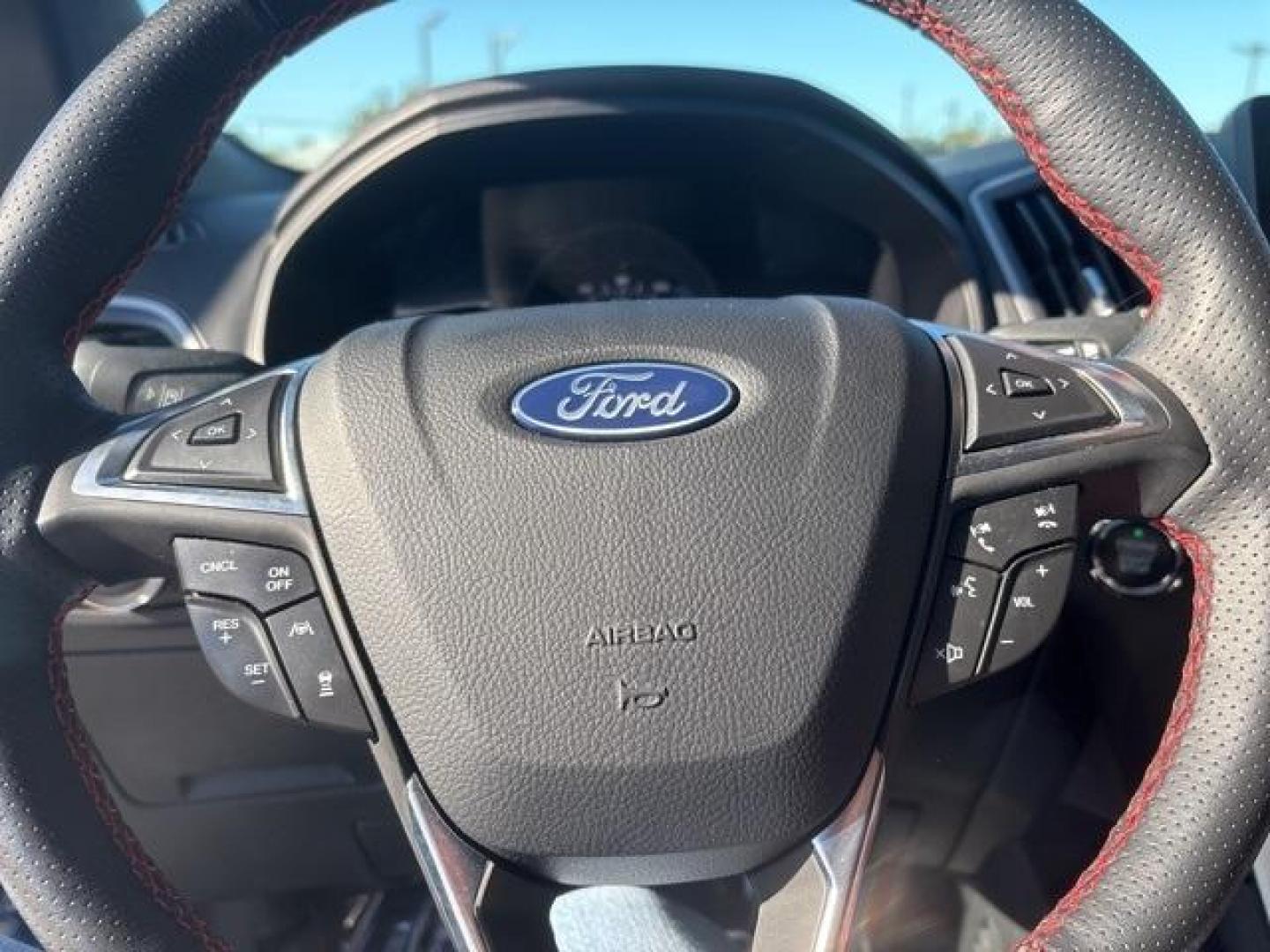 2024 Blue Metallic /Ebony Ford Edge ST Line (2FMPK4J93RB) with an EcoBoost 2.0L I4 GTDi DOHC Turbocharged VCT engine, Automatic transmission, located at 1105 E Mulberry, Kaufman, TX, 75142, (972) 962-2151, 32.589550, -96.300926 - Blue Metallic 2024 Ford Edge 4D Sport Utility ST Line AWD 8-Speed Automatic EcoBoost 2.0L I4 GTDi DOHC Turbocharged VCT AWD.<br><br><br>21/28 City/Highway MPG<br><br><br>Please call Paul Murrey Ford Inc. In Kaufman Texas A Family Dealership Since 1952 Serving the Dallas Fort Worth and East Texas are - Photo#21