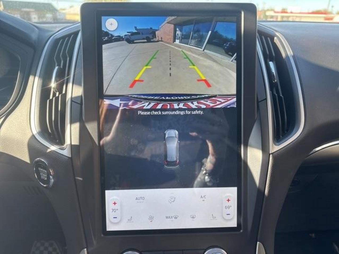 2024 Blue Metallic /Ebony Ford Edge ST Line (2FMPK4J93RB) with an EcoBoost 2.0L I4 GTDi DOHC Turbocharged VCT engine, Automatic transmission, located at 1105 E Mulberry, Kaufman, TX, 75142, (972) 962-2151, 32.589550, -96.300926 - Blue Metallic 2024 Ford Edge 4D Sport Utility ST Line AWD 8-Speed Automatic EcoBoost 2.0L I4 GTDi DOHC Turbocharged VCT AWD.<br><br><br>21/28 City/Highway MPG<br><br><br>Please call Paul Murrey Ford Inc. In Kaufman Texas A Family Dealership Since 1952 Serving the Dallas Fort Worth and East Texas are - Photo#26