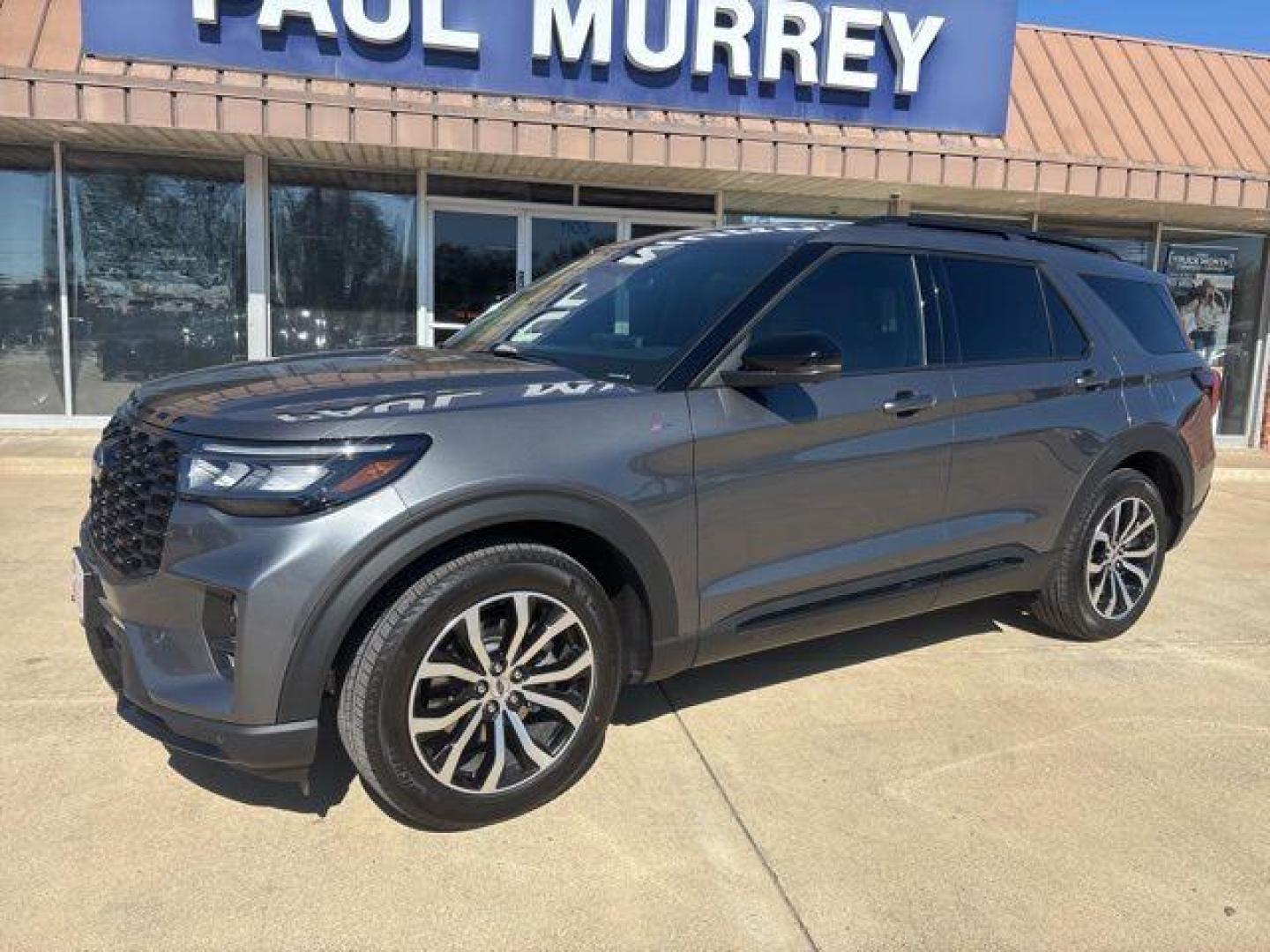 2026 Gray Metallic /Onyx Ford Explorer ST-Line (1FMUK7KH1TG) with an 2.3L EcoBoost I-4 engine, Automatic transmission, located at 1105 E Mulberry, Kaufman, TX, 75142, (972) 962-2151, 32.589550, -96.300926 - $3,500 off MSRP!<br><br><br>Gray Metallic 2026 Ford Explorer 4D Sport Utility ST-Line RWD 10-Speed Automatic 2.3L EcoBoost I-4 20/29 City/Highway MPG<br><br>20/29 City/Highway MPG Price includes: $3500 - Retail Customer Cash. Exp. 03/31/2026 - Photo#2