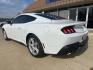 2026 Oxford White /Black Onyx Ford Mustang EcoBoost (1FA6P8TH2T5) with an EcoBoost 2.3L I4 GTDi DOHC Turbocharged VCT engine, Automatic transmission, located at 1105 E Mulberry, Kaufman, TX, 75142, (972) 962-2151, 32.589550, -96.300926 - Oxford White 2026 Ford Mustang 2D Coupe EcoBoost RWD 10-Speed Automatic EcoBoost 2.3L I4 GTDi DOHC Turbocharged VCT 21/32 City/Highway MPG<br><br>21/32 City/Highway MPG - Photo#2
