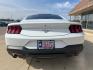 2026 Oxford White /Black Onyx Ford Mustang EcoBoost (1FA6P8TH2T5) with an EcoBoost 2.3L I4 GTDi DOHC Turbocharged VCT engine, Automatic transmission, located at 1105 E Mulberry, Kaufman, TX, 75142, (972) 962-2151, 32.589550, -96.300926 - Oxford White 2026 Ford Mustang 2D Coupe EcoBoost RWD 10-Speed Automatic EcoBoost 2.3L I4 GTDi DOHC Turbocharged VCT 21/32 City/Highway MPG<br><br>21/32 City/Highway MPG - Photo#3