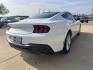 2026 Oxford White /Black Onyx Ford Mustang EcoBoost (1FA6P8TH2T5) with an EcoBoost 2.3L I4 GTDi DOHC Turbocharged VCT engine, Automatic transmission, located at 1105 E Mulberry, Kaufman, TX, 75142, (972) 962-2151, 32.589550, -96.300926 - Oxford White 2026 Ford Mustang 2D Coupe EcoBoost RWD 10-Speed Automatic EcoBoost 2.3L I4 GTDi DOHC Turbocharged VCT 21/32 City/Highway MPG<br><br>21/32 City/Highway MPG - Photo#4
