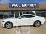 2026 Oxford White /Black Onyx Ford Mustang EcoBoost (1FA6P8TH2T5) with an EcoBoost 2.3L I4 GTDi DOHC Turbocharged VCT engine, Automatic transmission, located at 1105 E Mulberry, Kaufman, TX, 75142, (972) 962-2151, 32.589550, -96.300926 - Photo#0