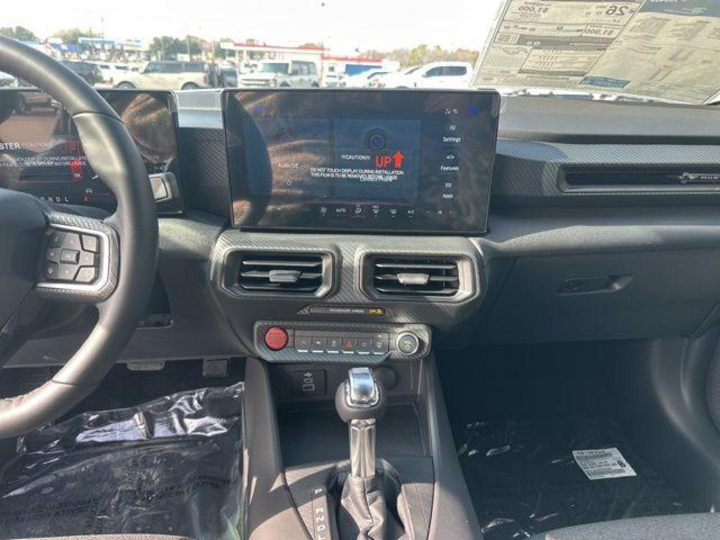 2026 Oxford White /Black Onyx Ford Mustang EcoBoost (1FA6P8TH2T5) with an EcoBoost 2.3L I4 GTDi DOHC Turbocharged VCT engine, Automatic transmission, located at 1105 E Mulberry, Kaufman, TX, 75142, (972) 962-2151, 32.589550, -96.300926 - Photo#9