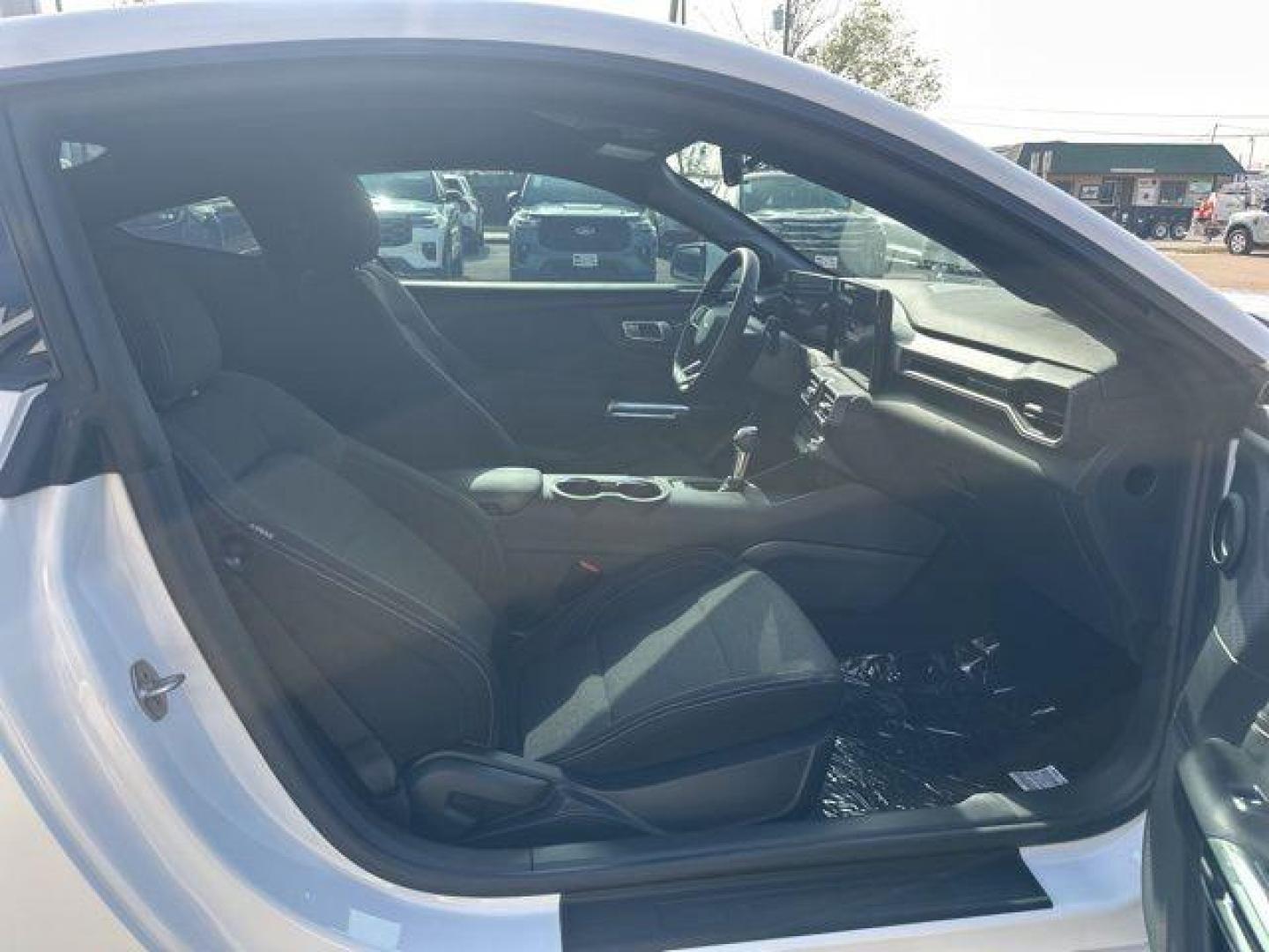 2026 Oxford White /Black Onyx Ford Mustang EcoBoost (1FA6P8TH2T5) with an EcoBoost 2.3L I4 GTDi DOHC Turbocharged VCT engine, Automatic transmission, located at 1105 E Mulberry, Kaufman, TX, 75142, (972) 962-2151, 32.589550, -96.300926 - Photo#11