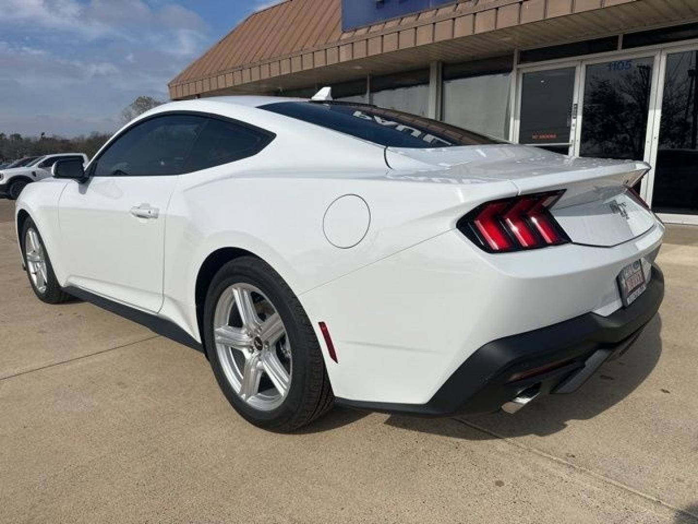 2026 Oxford White /Black Onyx Ford Mustang EcoBoost (1FA6P8TH2T5) with an EcoBoost 2.3L I4 GTDi DOHC Turbocharged VCT engine, Automatic transmission, located at 1105 E Mulberry, Kaufman, TX, 75142, (972) 962-2151, 32.589550, -96.300926 - $3,000 off MSRP! Priced below KBB Fair Purchase Price!<br><br><br>Oxford White 2026 Ford Mustang 2D Coupe EcoBoost RWD 10-Speed Automatic EcoBoost 2.3L I4 GTDi DOHC Turbocharged VCT 21/32 City/Highway MPG<br><br>21/32 City/Highway MPG Price includes: $1000 - SSE Down Payment Assistance. Exp. 08/31/2- Photo#2
