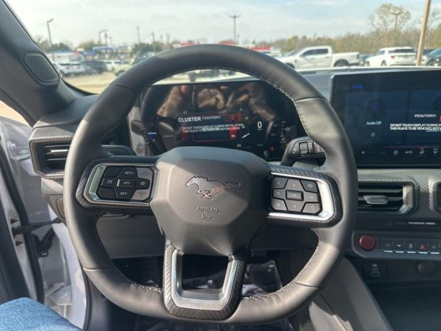 2026 Oxford White /Black Onyx Ford Mustang EcoBoost (1FA6P8TH2T5) with an EcoBoost 2.3L I4 GTDi DOHC Turbocharged VCT engine, Automatic transmission, located at 1105 E Mulberry, Kaufman, TX, 75142, (972) 962-2151, 32.589550, -96.300926 - $3,000 off MSRP! Priced below KBB Fair Purchase Price!<br><br><br>Oxford White 2026 Ford Mustang 2D Coupe EcoBoost RWD 10-Speed Automatic EcoBoost 2.3L I4 GTDi DOHC Turbocharged VCT 21/32 City/Highway MPG<br><br>21/32 City/Highway MPG Price includes: $1000 - SSE Down Payment Assistance. Exp. 08/31/2- Photo#8