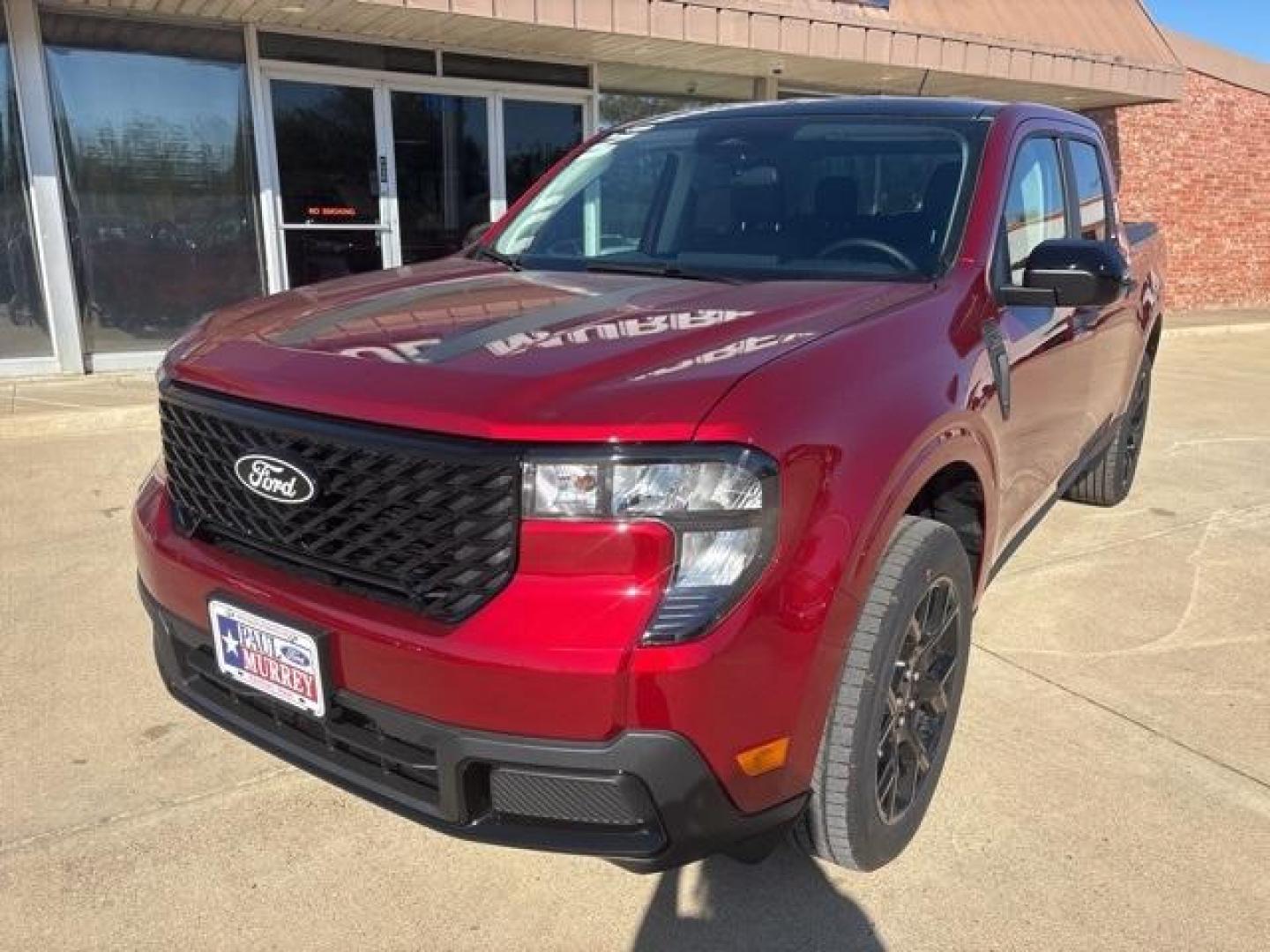 2025 Ruby Red Metallic Tinted Clearcoat /Black Onyx Ford Maverick XLT (3FTTW8JA7SR) with an EcoBoost 2.0L I4 GTDi DOHC Turbocharged VCT engine, Automatic transmission, located at 1105 E Mulberry, Kaufman, TX, 75142, (972) 962-2151, 32.589550, -96.300926 - Photo#1