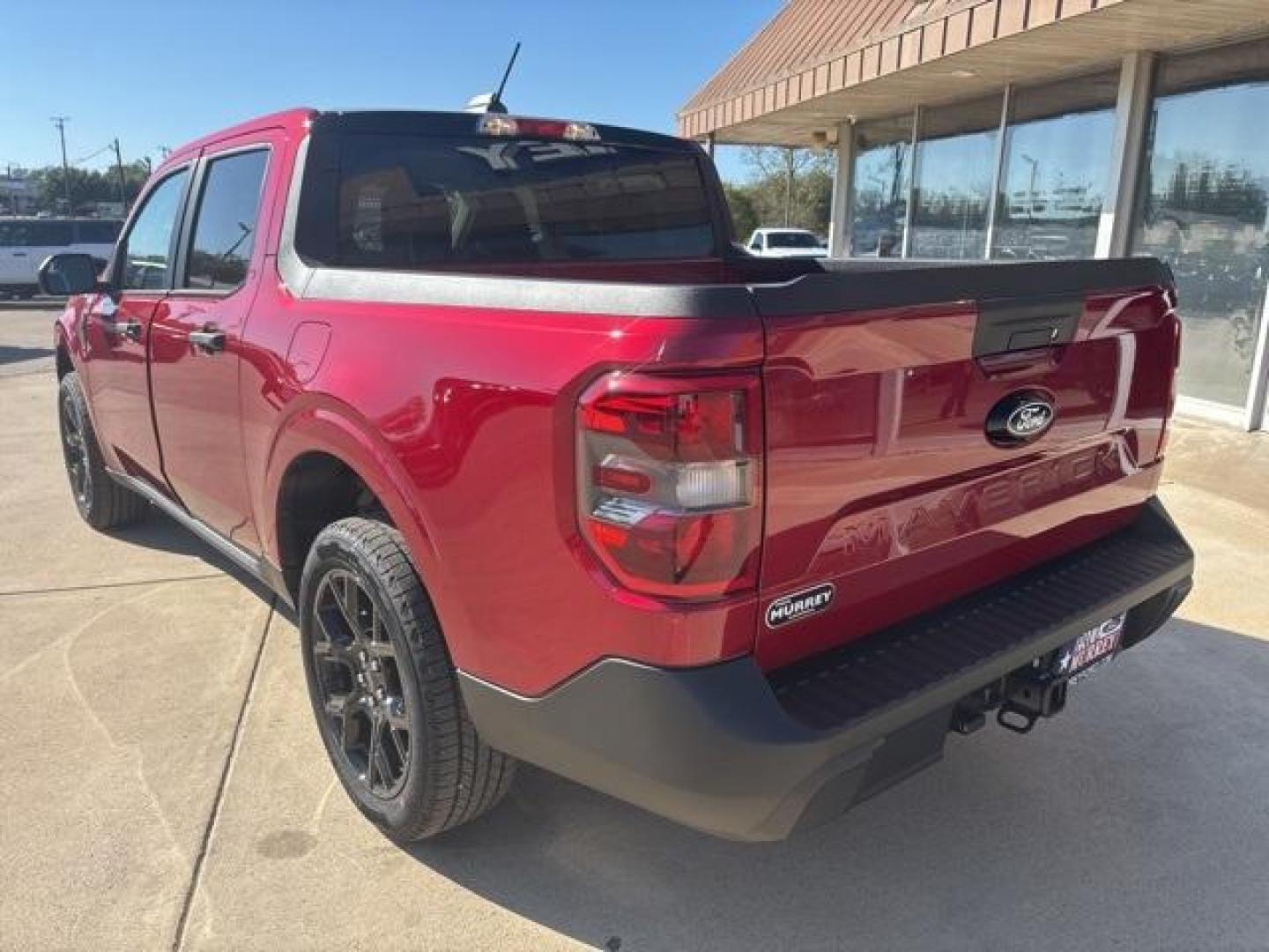 2025 Ruby Red Metallic Tinted Clearcoat /Black Onyx Ford Maverick XLT (3FTTW8JA7SR) with an EcoBoost 2.0L I4 GTDi DOHC Turbocharged VCT engine, Automatic transmission, located at 1105 E Mulberry, Kaufman, TX, 75142, (972) 962-2151, 32.589550, -96.300926 - Photo#3