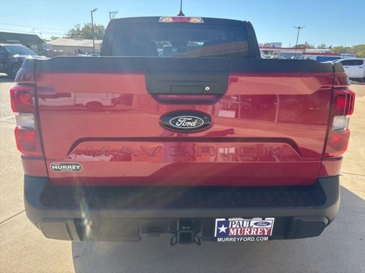 2025 Ruby Red Metallic Tinted Clearcoat /Black Onyx Ford Maverick XLT (3FTTW8JA7SR) with an EcoBoost 2.0L I4 GTDi DOHC Turbocharged VCT engine, Automatic transmission, located at 1105 E Mulberry, Kaufman, TX, 75142, (972) 962-2151, 32.589550, -96.300926 - Photo#4
