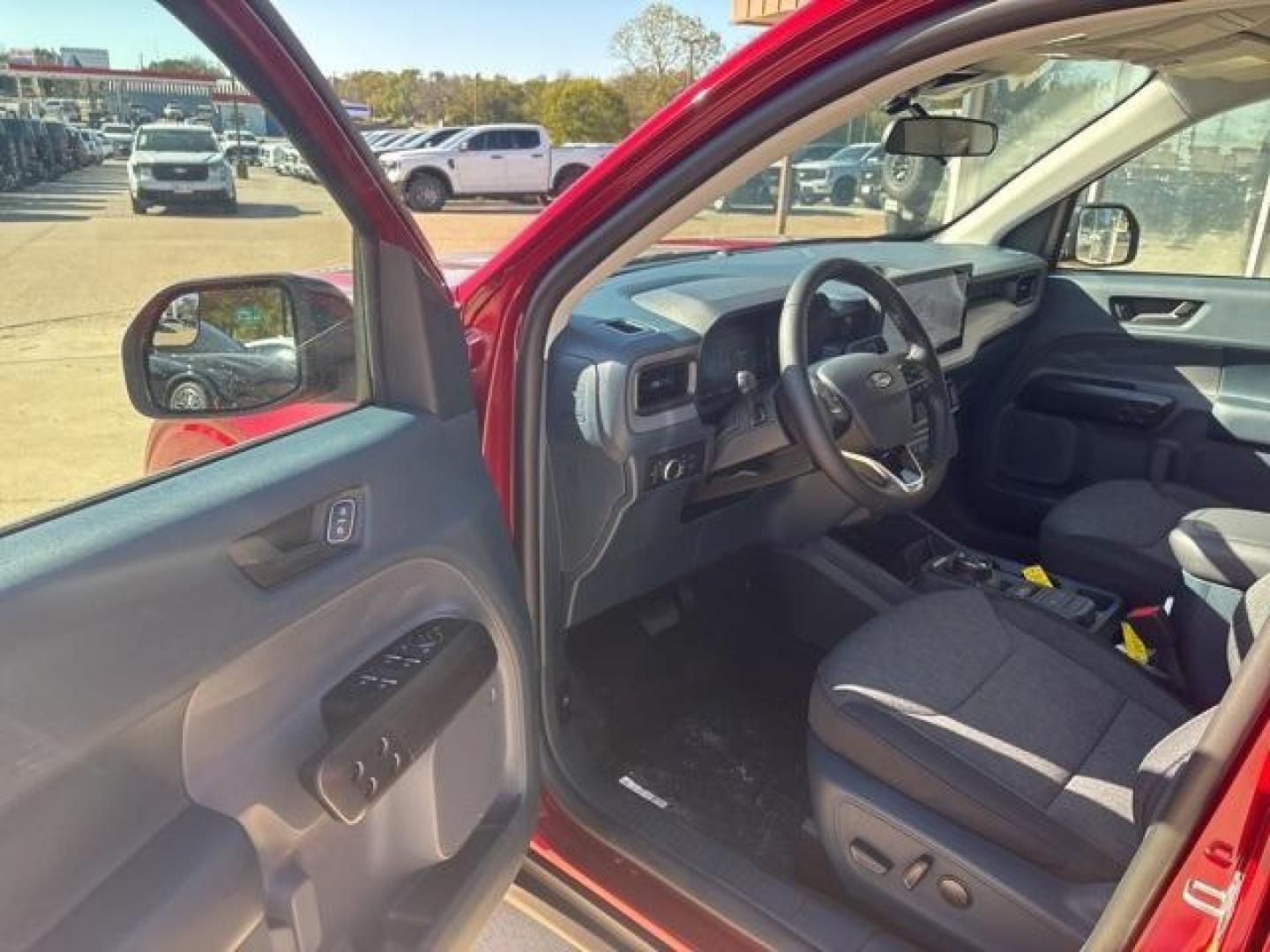 2025 Ruby Red Metallic Tinted Clearcoat /Black Onyx Ford Maverick XLT (3FTTW8JA7SR) with an EcoBoost 2.0L I4 GTDi DOHC Turbocharged VCT engine, Automatic transmission, located at 1105 E Mulberry, Kaufman, TX, 75142, (972) 962-2151, 32.589550, -96.300926 - Photo#10