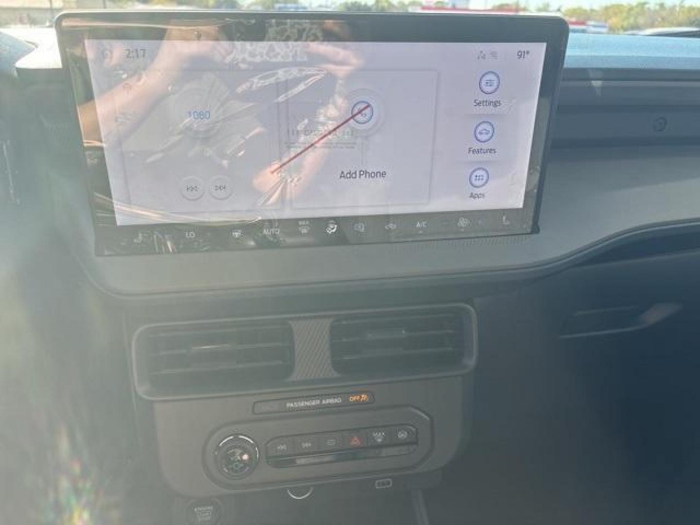 2025 Ruby Red Metallic Tinted Clearcoat /Black Onyx Ford Maverick XLT (3FTTW8JA7SR) with an EcoBoost 2.0L I4 GTDi DOHC Turbocharged VCT engine, Automatic transmission, located at 1105 E Mulberry, Kaufman, TX, 75142, (972) 962-2151, 32.589550, -96.300926 - Photo#21