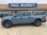 2025 Azure Gray Metallic Tri-Coat /Blue Ford Maverick XLT (3FTTW8H36SR) with an 2.5L I-4 Hybrid engine, CVT transmission, located at 1105 E Mulberry, Kaufman, TX, 75142, (972) 962-2151, 32.589550, -96.300926 - 2.5L I-4 Hybrid.<br>Azure Gray Metallic Tri-Coat 2025 Ford Maverick 4D Crew Cab XLT FWD CVT 2.5L I-4 Hybrid 42/35 City/Highway MPG<br><br>42/35 City/Highway MPG - Photo#0