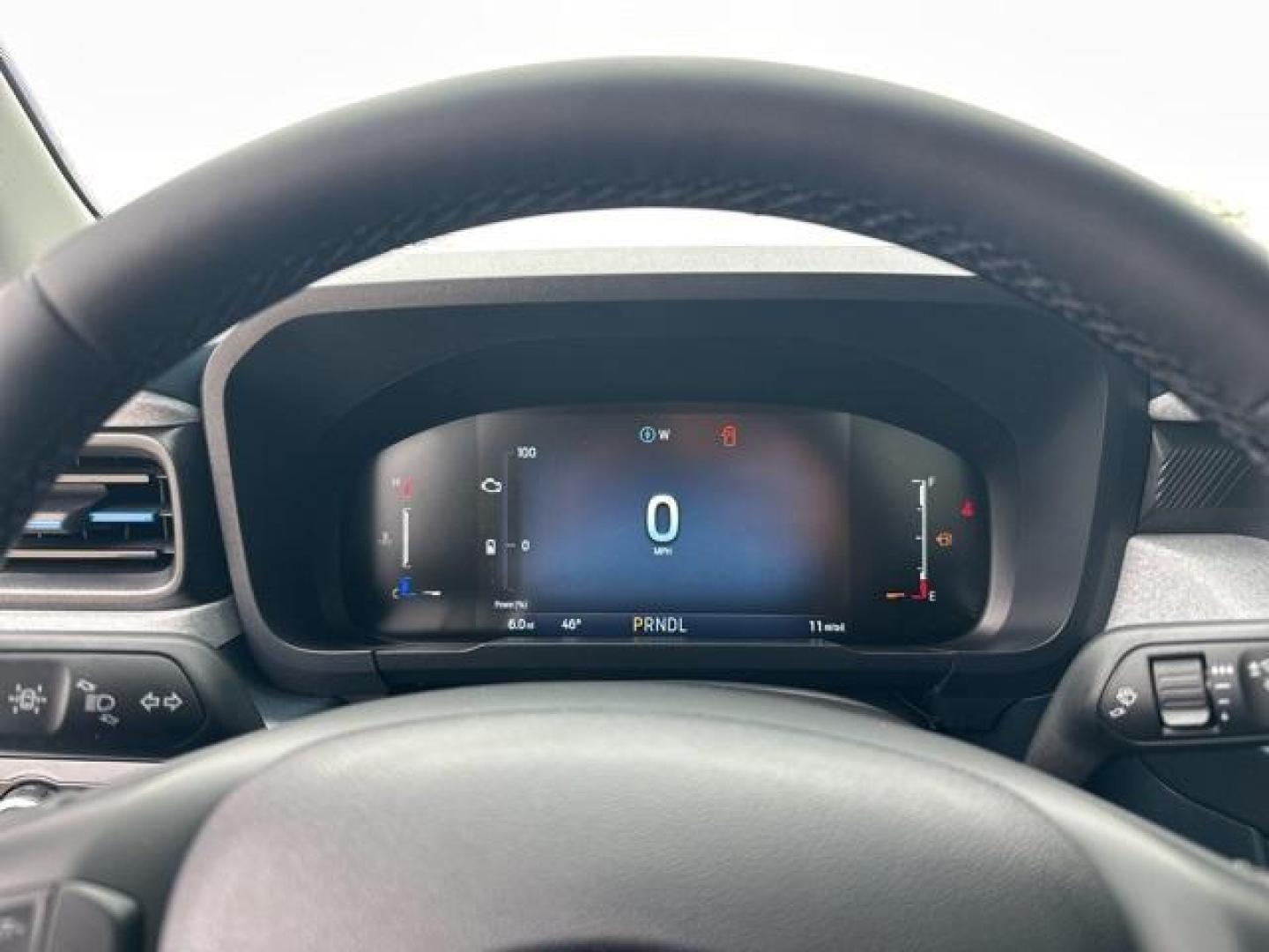 2025 Azure Gray Metallic Tri-Coat /Blue Ford Maverick XLT (3FTTW8H36SR) with an 2.5L I-4 Hybrid engine, CVT transmission, located at 1105 E Mulberry, Kaufman, TX, 75142, (972) 962-2151, 32.589550, -96.300926 - 2.5L I-4 Hybrid.<br>Azure Gray Metallic Tri-Coat 2025 Ford Maverick 4D Crew Cab XLT FWD CVT 2.5L I-4 Hybrid 42/35 City/Highway MPG<br><br>42/35 City/Highway MPG - Photo#8