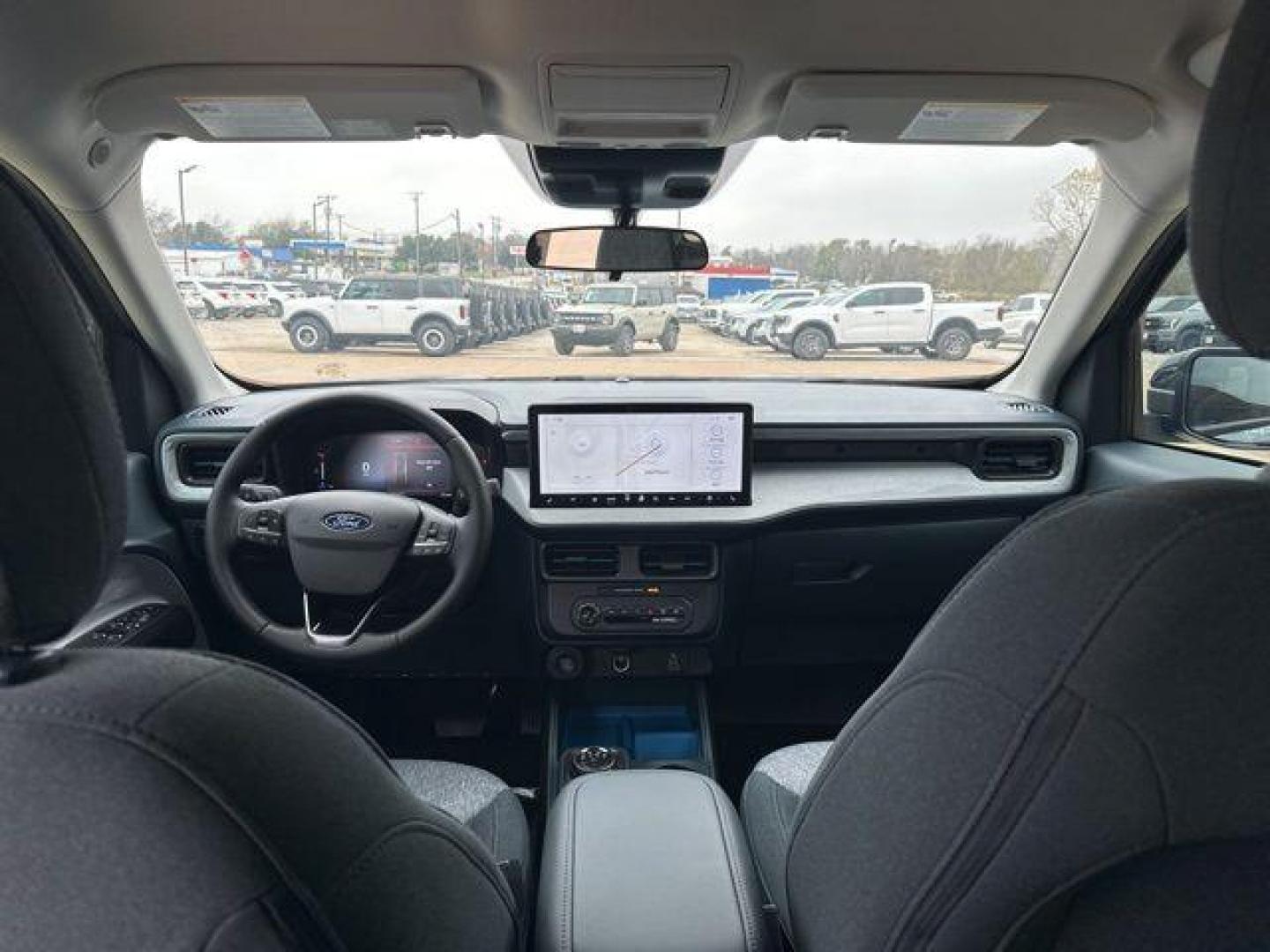 2025 Azure Gray Metallic /Navy Pier/Aspen Gray Ford Maverick XLT (3FTTW8H36SR) with an 2.5L I-4 Hybrid engine, CVT transmission, located at 1105 E Mulberry, Kaufman, TX, 75142, (972) 962-2151, 32.589550, -96.300926 - $1,282 off MSRP!<br><br>2.5L I-4 Hybrid.<br>Azure Gray Metallic Tri-Coat 2025 Ford Maverick 4D Crew Cab XLT FWD CVT 2.5L I-4 Hybrid 42/35 City/Highway MPG<br><br>42/35 City/Highway MPG Price includes: $1000 - Retail Customer Cash. Exp. 03/31/2026 - Photo#9