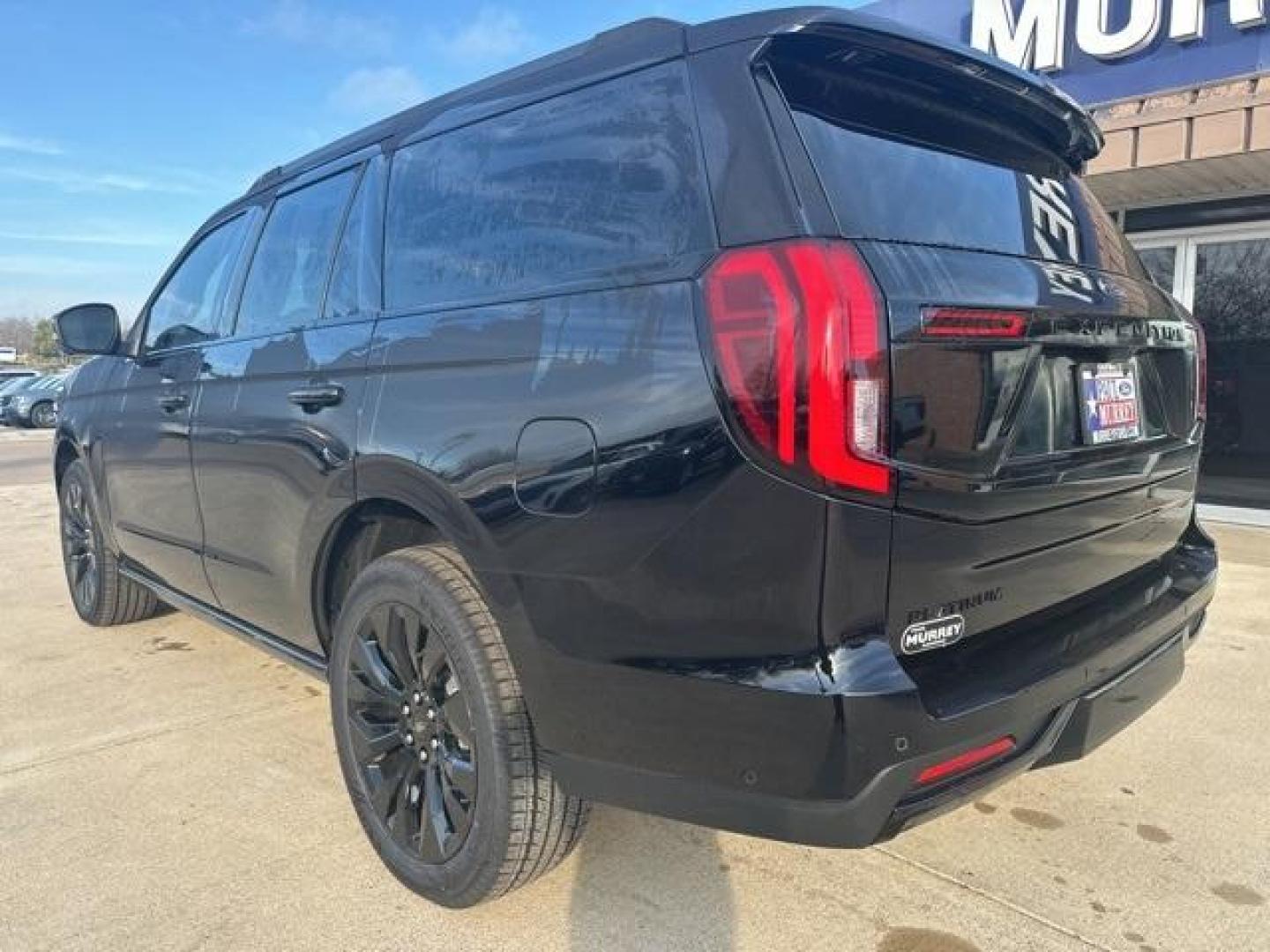 2025 Agate Black Metallic /Black Ford Expedition Platinum (1FMJU1M87SE) with an EcoBoost 3.5L V6 GTDi DOHC 24V Twin Turbocharged engine, Automatic transmission, located at 1105 E Mulberry, Kaufman, TX, 75142, (972) 962-2151, 32.589550, -96.300926 - $3,118 off MSRP!<br><br>4WD.<br>Agate Black Metallic 2025 Ford Expedition 4D Sport Utility Platinum 4WD 10-Speed Automatic EcoBoost 3.5L V6 GTDi DOHC 24V Twin Turbocharged Price includes: $1000 - Final Days Mega Bonus Cash. Exp. 01/02/2026 - Photo#2