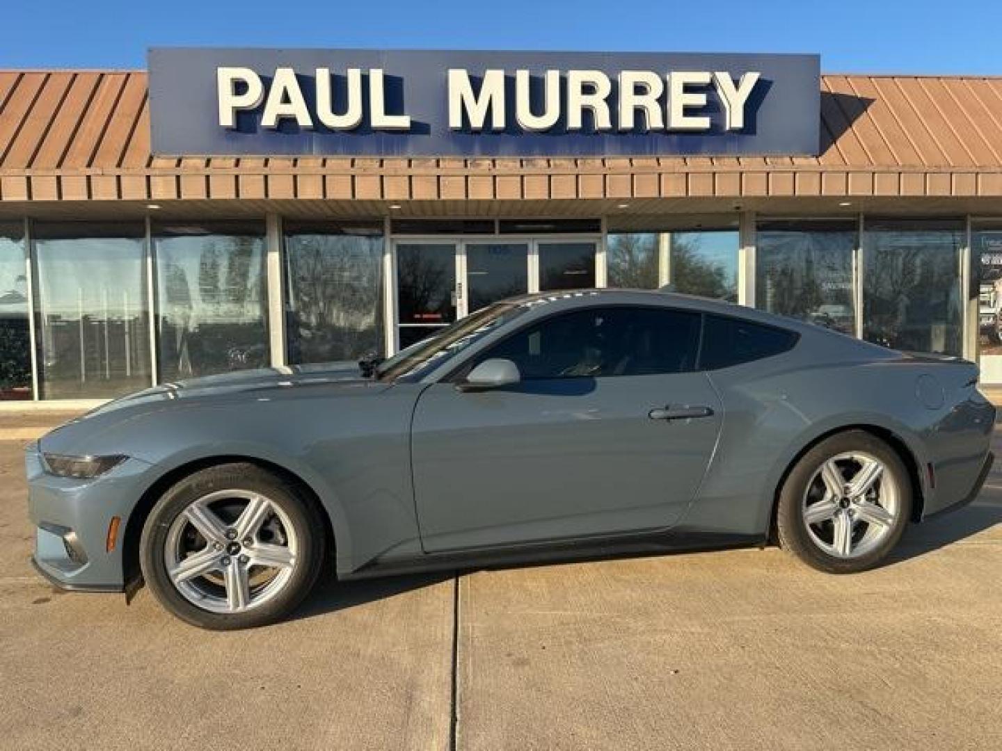 2026 Vapor Blue Metallic /Black Onyx Ford Mustang EcoBoost (1FA6P8TH8T5) with an EcoBoost 2.3L I4 GTDi DOHC Turbocharged VCT engine, Automatic transmission, located at 1105 E Mulberry, Kaufman, TX, 75142, (972) 962-2151, 32.589550, -96.300926 - Recent Arrival!<br><br><br>Vapor Blue Metallic 2026 Ford Mustang 2D Coupe EcoBoost RWD 10-Speed Automatic EcoBoost 2.3L I4 GTDi DOHC Turbocharged VCT 21/32 City/Highway MPG<br><br>21/32 City/Highway MPG - Photo#0