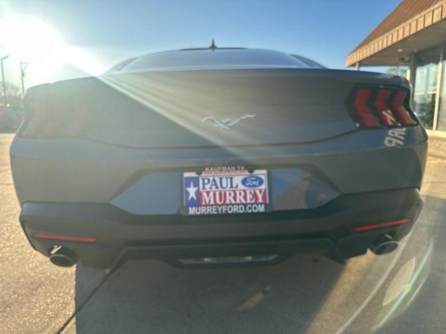 2026 Vapor Blue Metallic /Black Onyx Ford Mustang EcoBoost (1FA6P8TH8T5) with an EcoBoost 2.3L I4 GTDi DOHC Turbocharged VCT engine, Automatic transmission, located at 1105 E Mulberry, Kaufman, TX, 75142, (972) 962-2151, 32.589550, -96.300926 - Recent Arrival!<br><br><br>Vapor Blue Metallic 2026 Ford Mustang 2D Coupe EcoBoost RWD 10-Speed Automatic EcoBoost 2.3L I4 GTDi DOHC Turbocharged VCT 21/32 City/Highway MPG<br><br>21/32 City/Highway MPG - Photo#3