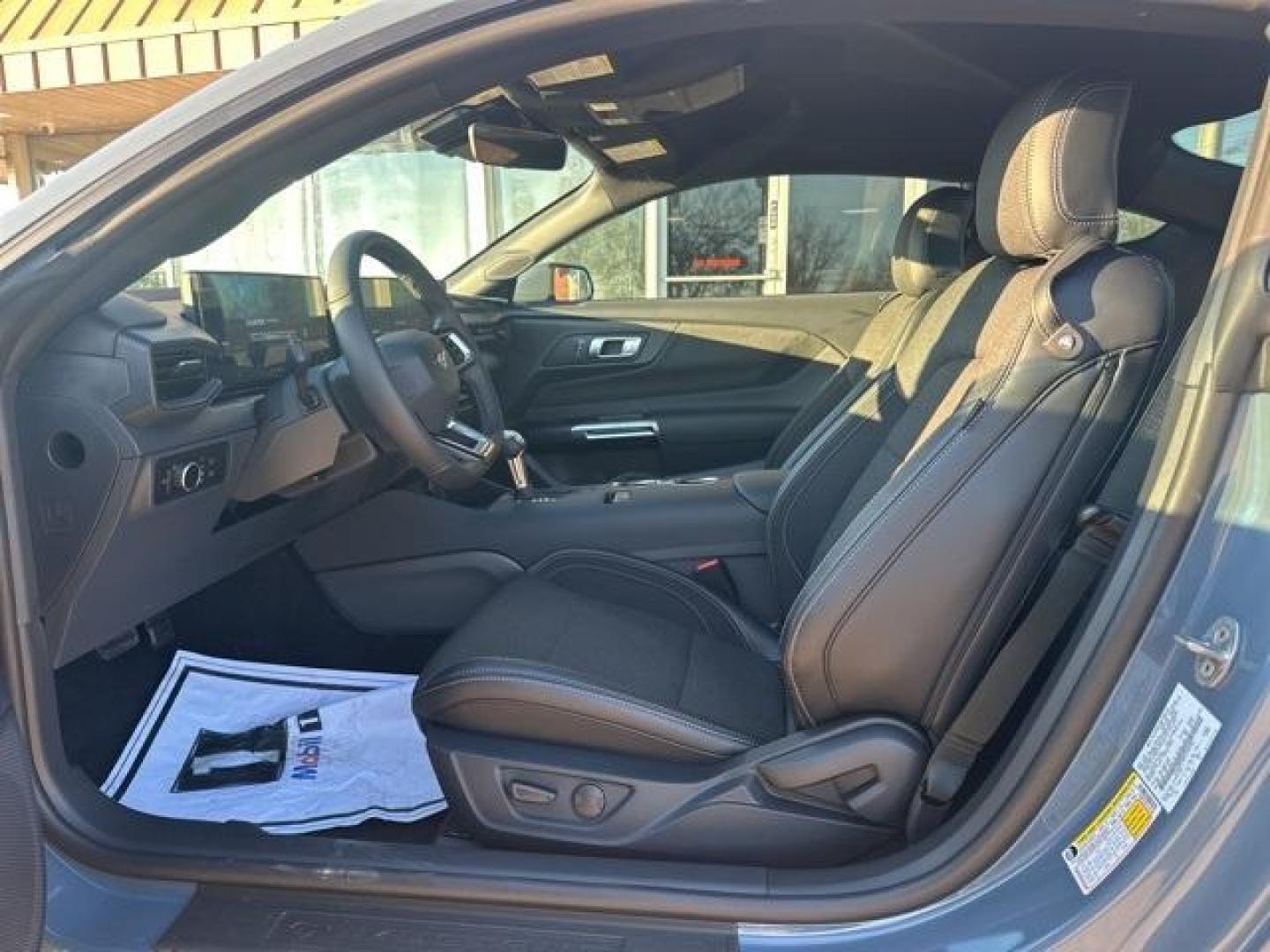 2026 Vapor Blue Metallic /Black Onyx Ford Mustang EcoBoost (1FA6P8TH8T5) with an EcoBoost 2.3L I4 GTDi DOHC Turbocharged VCT engine, Automatic transmission, located at 1105 E Mulberry, Kaufman, TX, 75142, (972) 962-2151, 32.589550, -96.300926 - Recent Arrival!<br><br><br>Vapor Blue Metallic 2026 Ford Mustang 2D Coupe EcoBoost RWD 10-Speed Automatic EcoBoost 2.3L I4 GTDi DOHC Turbocharged VCT 21/32 City/Highway MPG<br><br>21/32 City/Highway MPG - Photo#6