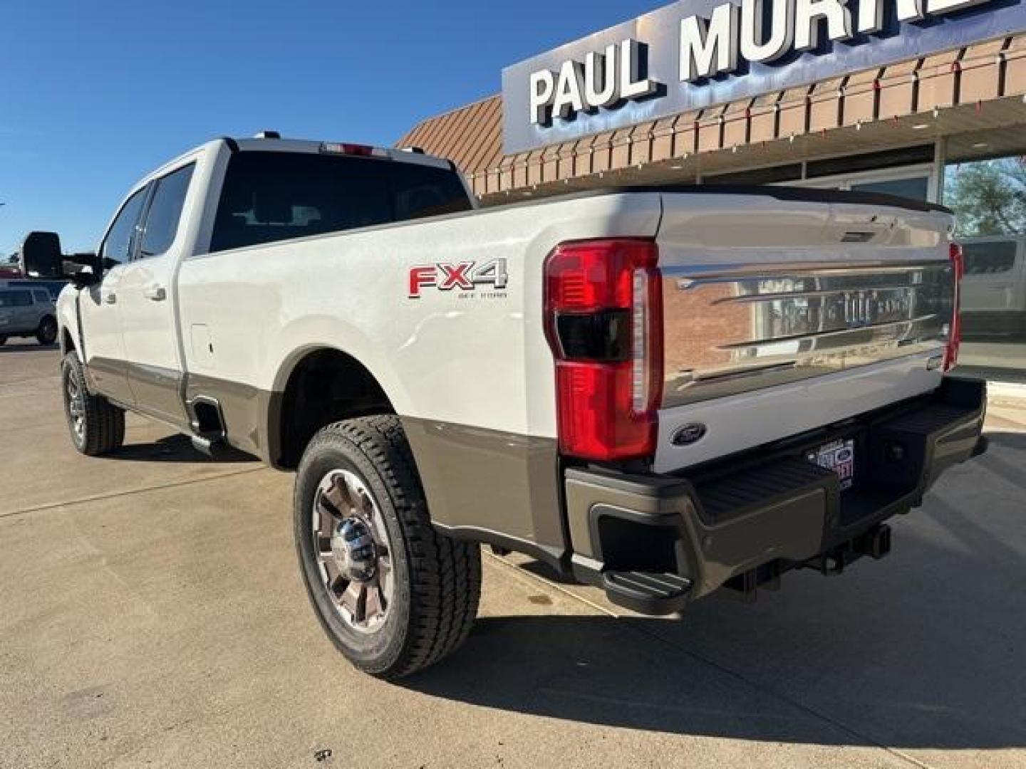 2026 Star White Metallic Tri-Coat /40 Console 40 Seat Ford F-350SD King Ranch (1FT8W3BM8TE) with an 6.7L High Output Power Stroke V8 Diesel engine, Automatic transmission, located at 1105 E Mulberry, Kaufman, TX, 75142, (972) 962-2151, 32.589550, -96.300926 - $4,548 off MSRP!<br><br>4WD.<br>Star White Metallic Tri-Coat 2026 Ford F-350SD 4D Crew Cab King Ranch 4WD 10-Speed Automatic 6.7L High Output Power Stroke V8 Diesel - Photo#2