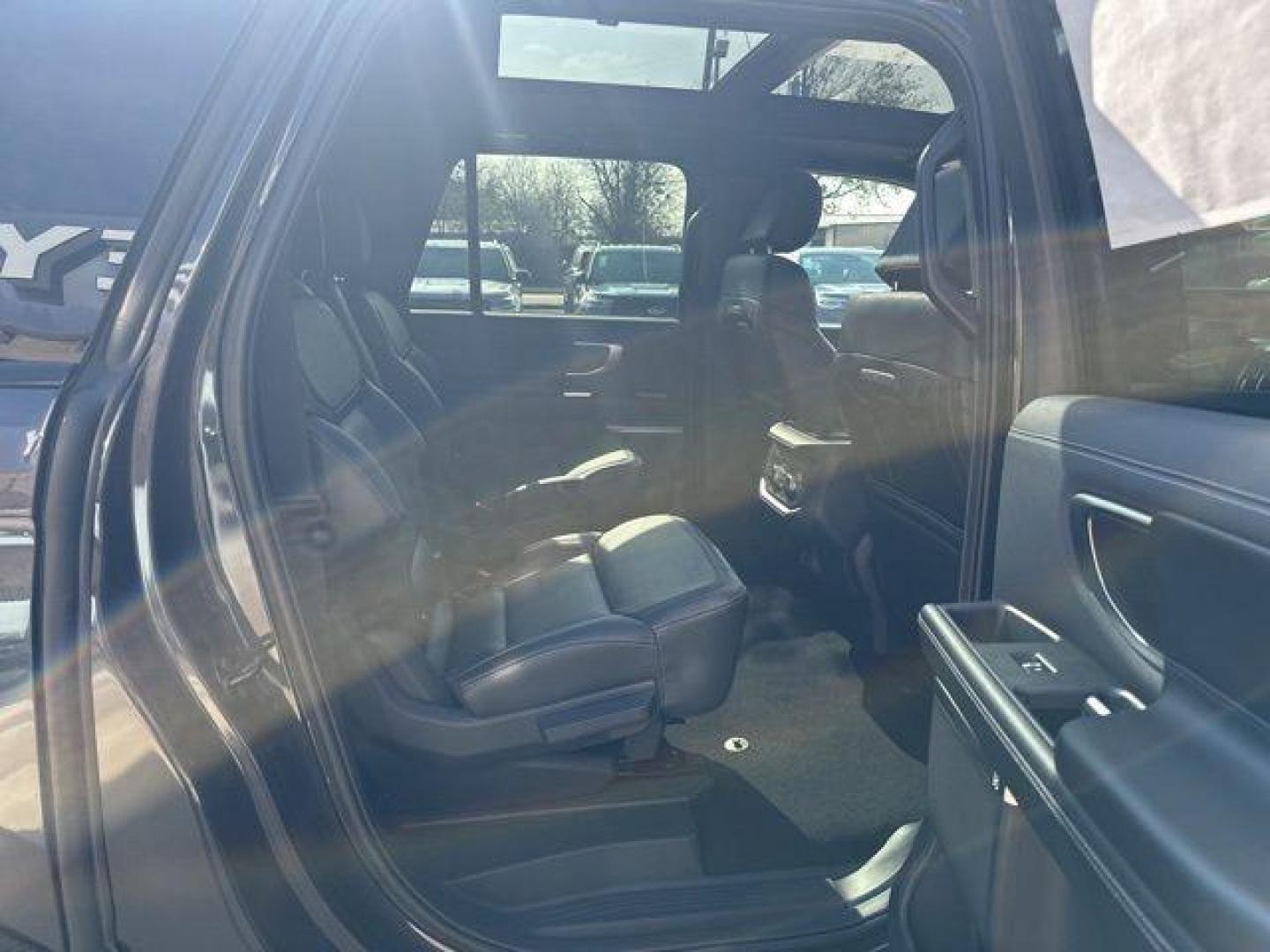 2025 Gray Metallic /Black Onyx Ford Expedition Max Platinum (1FMJK1M81SE) with an EcoBoost 3.5L V6 GTDi DOHC 24V Twin Turbocharged engine, Automatic transmission, located at 1105 E Mulberry, Kaufman, TX, 75142, (972) 962-2151, 32.589550, -96.300926 - $2,761 off MSRP!<br><br><br>Dark Matter Gray Metallic 2025 Ford Expedition Max 4D Sport Utility Platinum 4WD 10-Speed Automatic EcoBoost 3.5L V6 GTDi DOHC 24V Twin Turbocharged - Photo#22