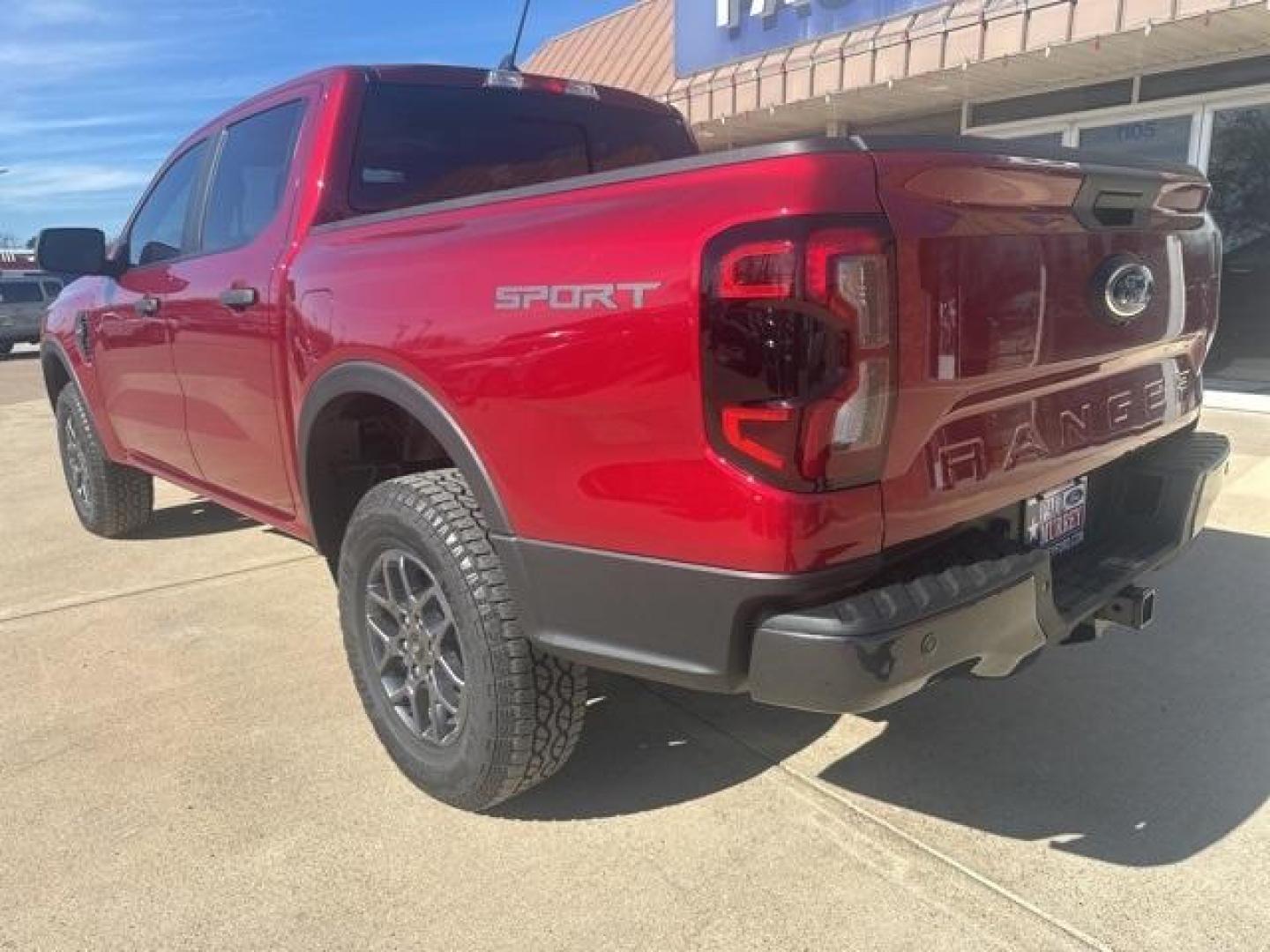 2025 Ruby Red Metallic /Ebony Ford Ranger XLT (1FTER4GH4SL) with an EcoBoost 2.3L I4 GTDi DOHC Turbocharged VCT engine, Automatic transmission, located at 1105 E Mulberry, Kaufman, TX, 75142, (972) 962-2151, 32.589550, -96.300926 - $3,000 off MSRP!<br><br><br>Ruby Red Metallic 2025 Ford Ranger 4D Crew Cab XLT RWD 10-Speed Automatic EcoBoost 2.3L I4 GTDi DOHC Turbocharged VCT 21/25 City/Highway MPG Price includes: $1000 - Final Days Mega Bonus Cash. Exp. 01/02/2026 $2000 - Bonus Customer Cash. Exp. 01/05/2026 - Photo#2