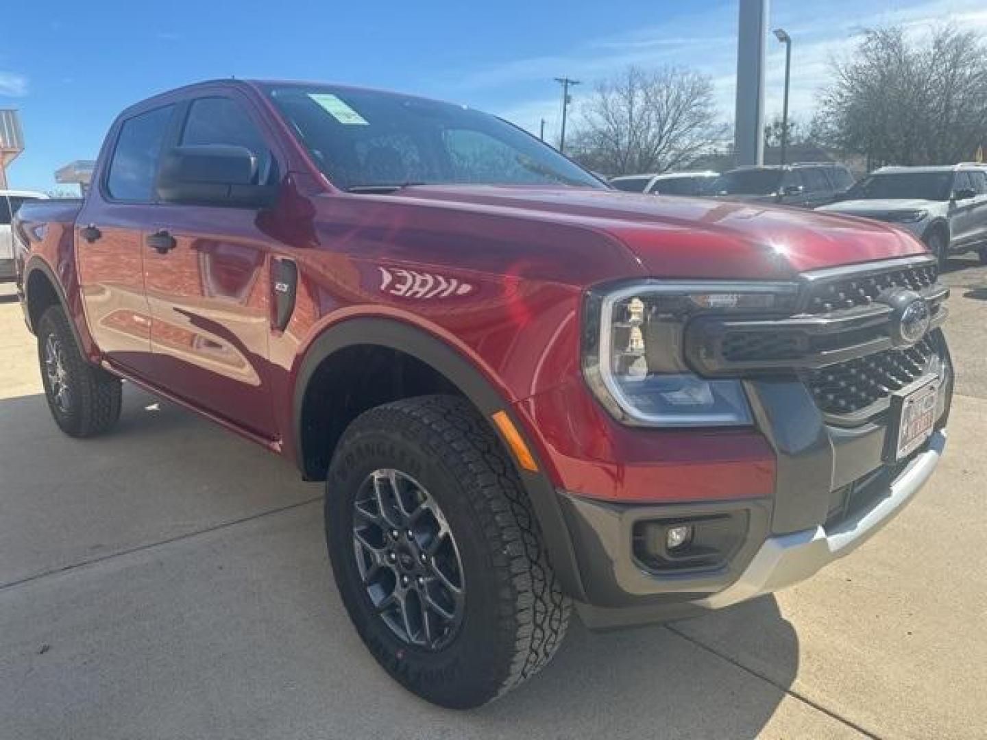2025 Ruby Red Metallic /Ebony Ford Ranger XLT (1FTER4GH4SL) with an EcoBoost 2.3L I4 GTDi DOHC Turbocharged VCT engine, Automatic transmission, located at 1105 E Mulberry, Kaufman, TX, 75142, (972) 962-2151, 32.589550, -96.300926 - $3,000 off MSRP!<br><br><br>Ruby Red Metallic 2025 Ford Ranger 4D Crew Cab XLT RWD 10-Speed Automatic EcoBoost 2.3L I4 GTDi DOHC Turbocharged VCT 21/25 City/Highway MPG Price includes: $1000 - Final Days Mega Bonus Cash. Exp. 01/02/2026 $2000 - Bonus Customer Cash. Exp. 01/05/2026 - Photo#5