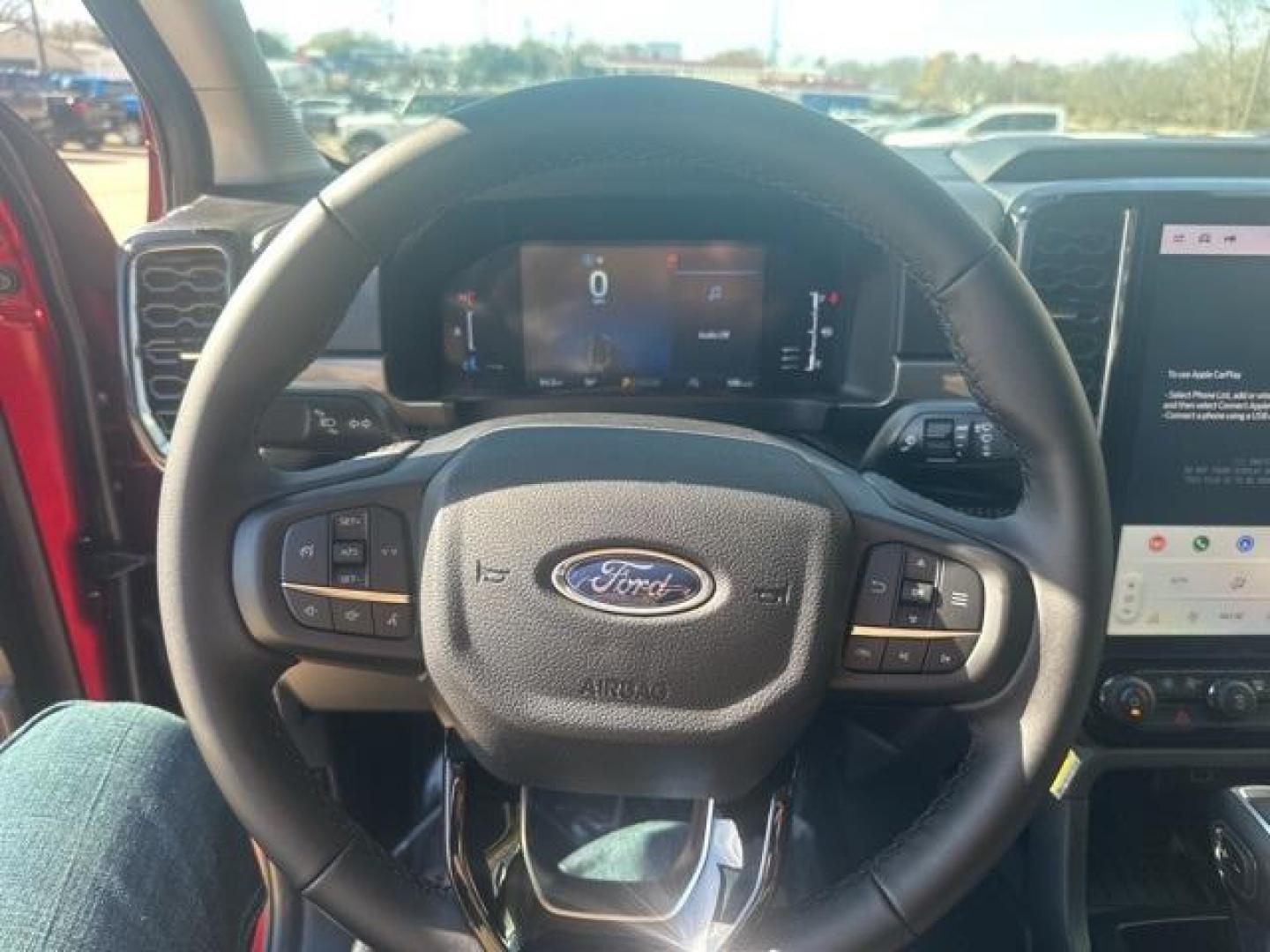 2025 Ruby Red Metallic /Ebony Ford Ranger XLT (1FTER4GH4SL) with an EcoBoost 2.3L I4 GTDi DOHC Turbocharged VCT engine, Automatic transmission, located at 1105 E Mulberry, Kaufman, TX, 75142, (972) 962-2151, 32.589550, -96.300926 - $3,000 off MSRP!<br><br><br>Ruby Red Metallic 2025 Ford Ranger 4D Crew Cab XLT RWD 10-Speed Automatic EcoBoost 2.3L I4 GTDi DOHC Turbocharged VCT 21/25 City/Highway MPG Price includes: $1000 - Final Days Mega Bonus Cash. Exp. 01/02/2026 $2000 - Bonus Customer Cash. Exp. 01/05/2026 - Photo#8