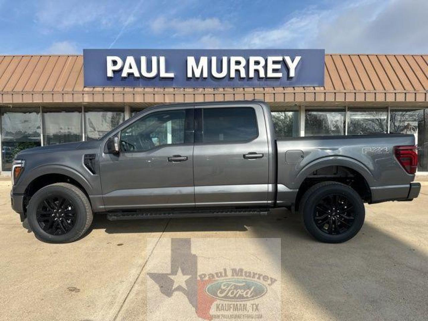 2025 Gray Metallic /Black Ford F-150 Lariat (1FTFW5L55SK) with an 5.0L V8 engine, Automatic transmission, located at 1105 E Mulberry, Kaufman, TX, 75142, (972) 962-2151, 32.589550, -96.300926 - $8,396 off MSRP!<br><br>4WD.<br>Carbonized Gray Metallic 2025 Ford F-150 4D SuperCrew Lariat 4WD 10-Speed Automatic 5.0L V8 17/22 City/Highway MPG Price includes: $1000 - Retail Bonus Cash. Exp. 03/31/2026 $1000 - Truck Month Retail Bonus Cash. Exp. 03/31/2026 $2000 - Retail Customer Cash. Exp. 03/3 - Photo#0