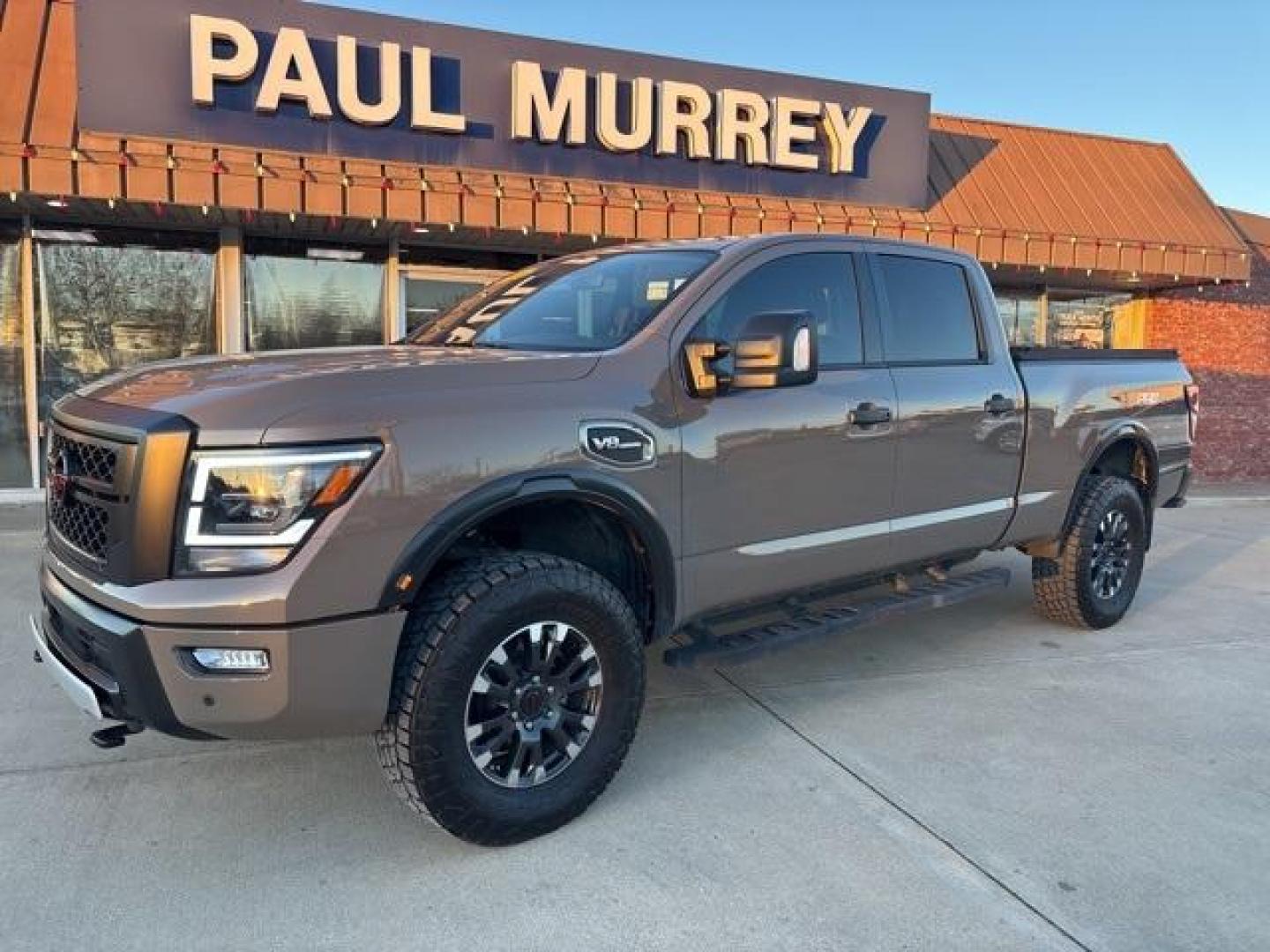 2024 Baja Storm /Black Nissan Titan XD PRO-4X (1N6AA1FB0RN) with an 5.6L V8 DOHC 32V Federal 400hp engine, Automatic transmission, located at 1105 E Mulberry, Kaufman, TX, 75142, (972) 962-2151, 32.589550, -96.300926 - Baja Storm 2024 Nissan Titan XD 4D Crew Cab PRO-4X 4WD 9-Speed Automatic 5.6L V8 DOHC 32V Federal 400hp<br><br><br>Recent Arrival!<br><br><br>Please call Paul Murrey Ford Inc. In Kaufman Texas A Family Dealership Since 1952 Serving the Dallas Fort Worth and East Texas areas for over 70 years. Please - Photo#2