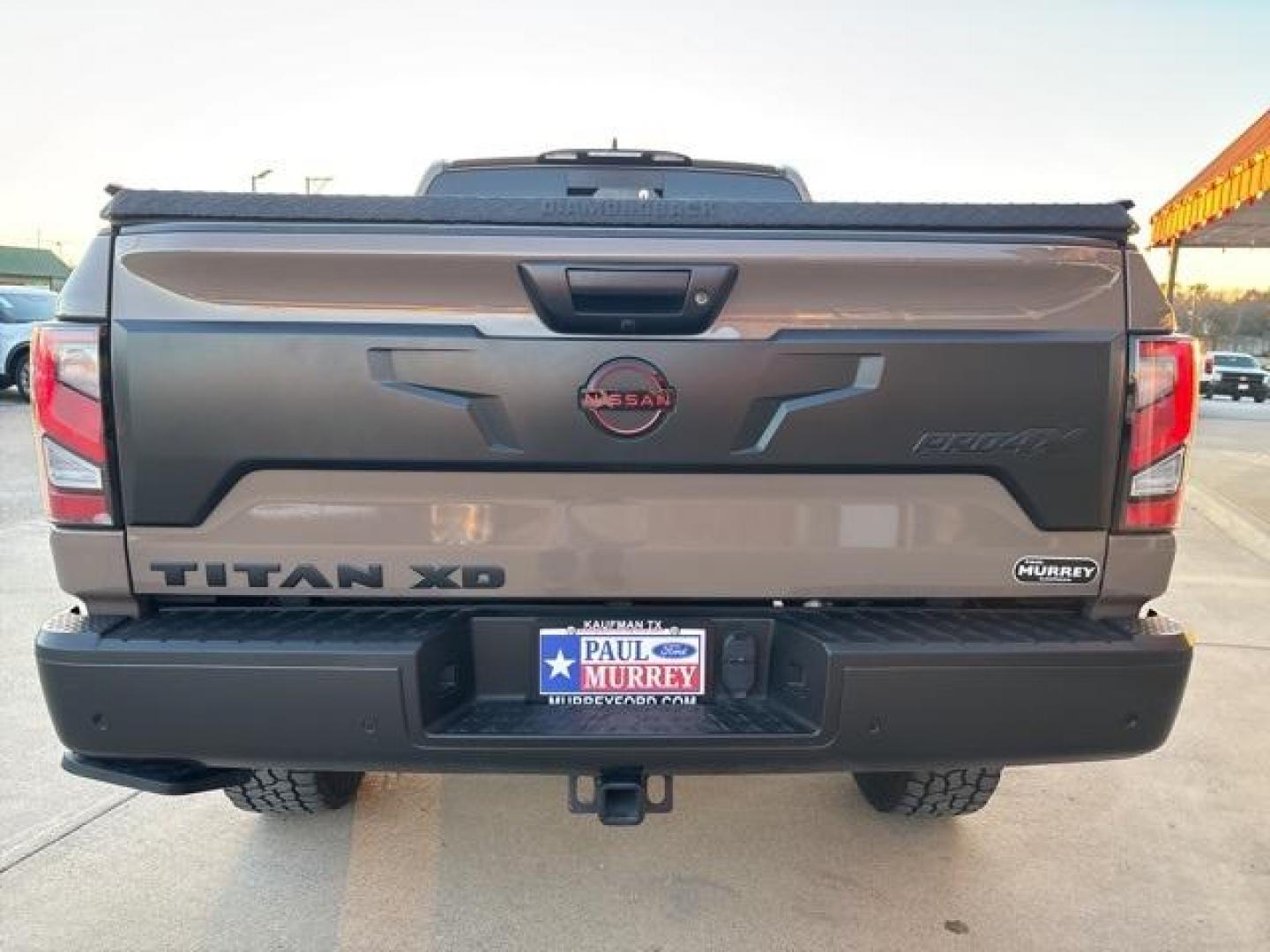 2024 Baja Storm /Black Nissan Titan XD PRO-4X (1N6AA1FB0RN) with an 5.6L V8 DOHC 32V Federal 400hp engine, Automatic transmission, located at 1105 E Mulberry, Kaufman, TX, 75142, (972) 962-2151, 32.589550, -96.300926 - Baja Storm 2024 Nissan Titan XD 4D Crew Cab PRO-4X 4WD 9-Speed Automatic 5.6L V8 DOHC 32V Federal 400hp<br><br><br>Recent Arrival!<br><br><br>Please call Paul Murrey Ford Inc. In Kaufman Texas A Family Dealership Since 1952 Serving the Dallas Fort Worth and East Texas areas for over 70 years. Please - Photo#4