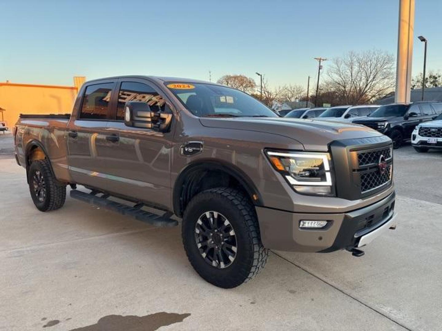 2024 Baja Storm /Black Nissan Titan XD PRO-4X (1N6AA1FB0RN) with an 5.6L V8 DOHC 32V Federal 400hp engine, Automatic transmission, located at 1105 E Mulberry, Kaufman, TX, 75142, (972) 962-2151, 32.589550, -96.300926 - Baja Storm 2024 Nissan Titan XD 4D Crew Cab PRO-4X 4WD 9-Speed Automatic 5.6L V8 DOHC 32V Federal 400hp<br><br><br>Recent Arrival!<br><br><br>Please call Paul Murrey Ford Inc. In Kaufman Texas A Family Dealership Since 1952 Serving the Dallas Fort Worth and East Texas areas for over 70 years. Please - Photo#6