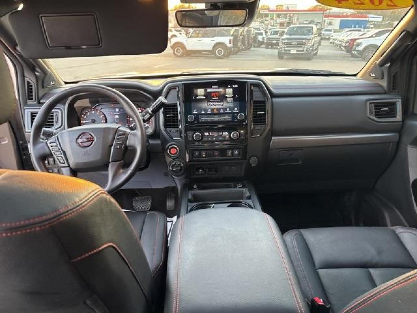2024 Baja Storm /Black Nissan Titan XD PRO-4X (1N6AA1FB0RN) with an 5.6L V8 DOHC 32V Federal 400hp engine, Automatic transmission, located at 1105 E Mulberry, Kaufman, TX, 75142, (972) 962-2151, 32.589550, -96.300926 - Baja Storm 2024 Nissan Titan XD 4D Crew Cab PRO-4X 4WD 9-Speed Automatic 5.6L V8 DOHC 32V Federal 400hp<br><br><br>Recent Arrival!<br><br><br>Please call Paul Murrey Ford Inc. In Kaufman Texas A Family Dealership Since 1952 Serving the Dallas Fort Worth and East Texas areas for over 70 years. Please - Photo#17
