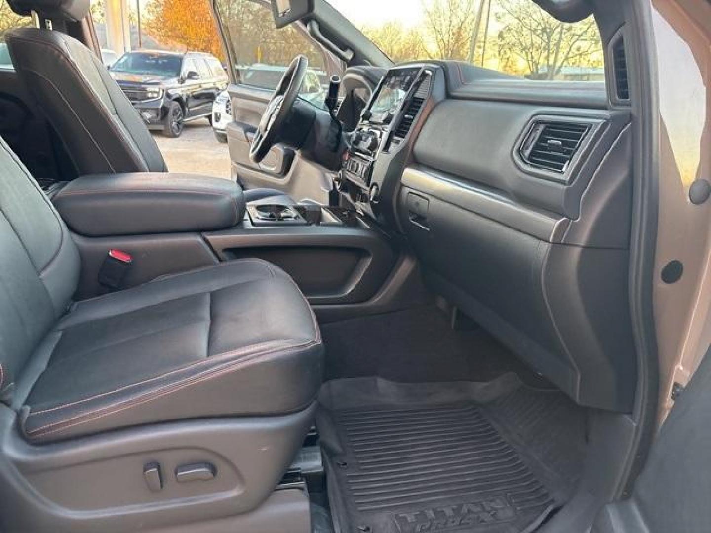 2024 Baja Storm /Black Nissan Titan XD PRO-4X (1N6AA1FB0RN) with an 5.6L V8 DOHC 32V Federal 400hp engine, Automatic transmission, located at 1105 E Mulberry, Kaufman, TX, 75142, (972) 962-2151, 32.589550, -96.300926 - Baja Storm 2024 Nissan Titan XD 4D Crew Cab PRO-4X 4WD 9-Speed Automatic 5.6L V8 DOHC 32V Federal 400hp<br><br><br>Recent Arrival!<br><br><br>Please call Paul Murrey Ford Inc. In Kaufman Texas A Family Dealership Since 1952 Serving the Dallas Fort Worth and East Texas areas for over 70 years. Please - Photo#19