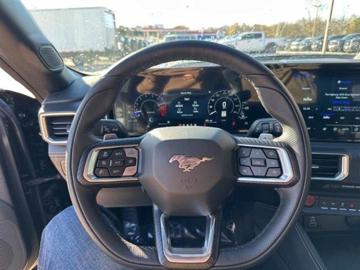 2026 Shadow Black /Black Onyx Ford Mustang GT Premium (1FA6P8CF4T5) with an 5.0L V8 Ti-VCT engine, Automatic transmission, located at 1105 E Mulberry, Kaufman, TX, 75142, (972) 962-2151, 32.589550, -96.300926 - Shadow Black 2026 Ford Mustang 2D Coupe GT Premium RWD 10-Speed Automatic 5.0L V8 Ti-VCT 15/24 City/Highway MPG - Photo#9