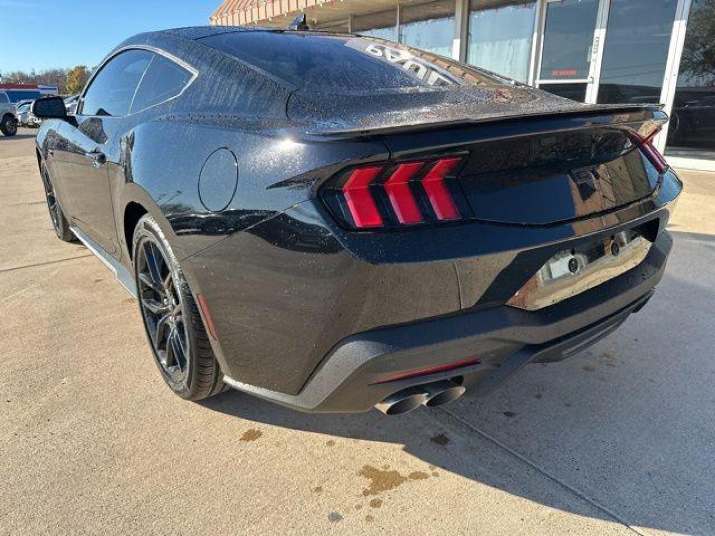 2026 Shadow Black /Black Onyx Ford Mustang GT Premium (1FA6P8CF4T5) with an 5.0L V8 Ti-VCT engine, Automatic transmission, located at 1105 E Mulberry, Kaufman, TX, 75142, (972) 962-2151, 32.589550, -96.300926 - $1,500 off MSRP!<br><br><br>Shadow Black 2026 Ford Mustang 2D Coupe GT Premium RWD 10-Speed Automatic 5.0L V8 Ti-VCT 15/24 City/Highway MPG Price includes: $1500 - Retail Customer Cash. Exp. 03/31/2026 - Photo#2