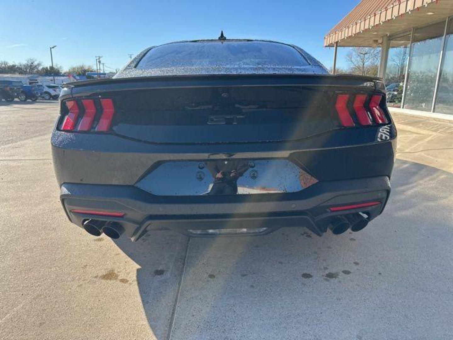 2026 Shadow Black /Black Onyx Ford Mustang GT Premium (1FA6P8CF4T5) with an 5.0L V8 Ti-VCT engine, Automatic transmission, located at 1105 E Mulberry, Kaufman, TX, 75142, (972) 962-2151, 32.589550, -96.300926 - $1,500 off MSRP!<br><br><br>Shadow Black 2026 Ford Mustang 2D Coupe GT Premium RWD 10-Speed Automatic 5.0L V8 Ti-VCT 15/24 City/Highway MPG Price includes: $1500 - Retail Customer Cash. Exp. 03/31/2026 - Photo#3